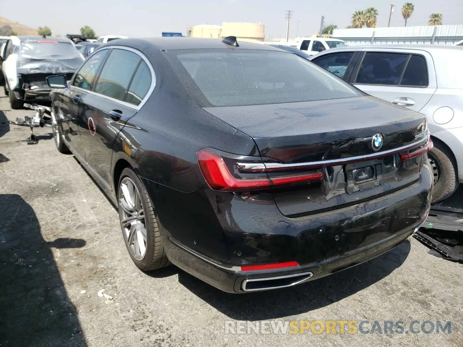 3 fotografías del automóvil dañado WBA7T2C06MCE54674 BMW 7 SERIES 2021