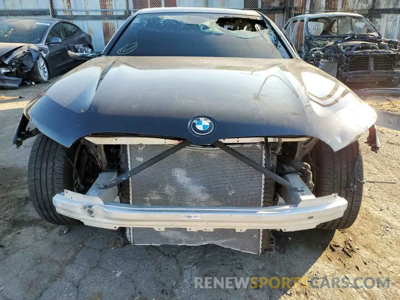 5 fotografías del automóvil dañado WBA7T2C06MCF47503 BMW 7 SERIES 2021