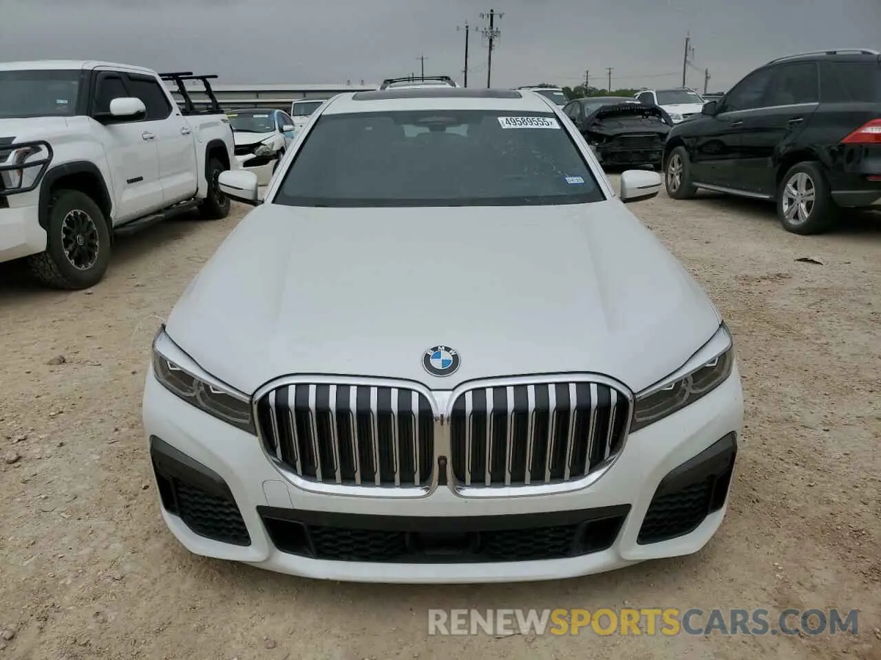 5 fotografías del automóvil dañado WBA7T2C06MCF88813 BMW 7 SERIES 2021