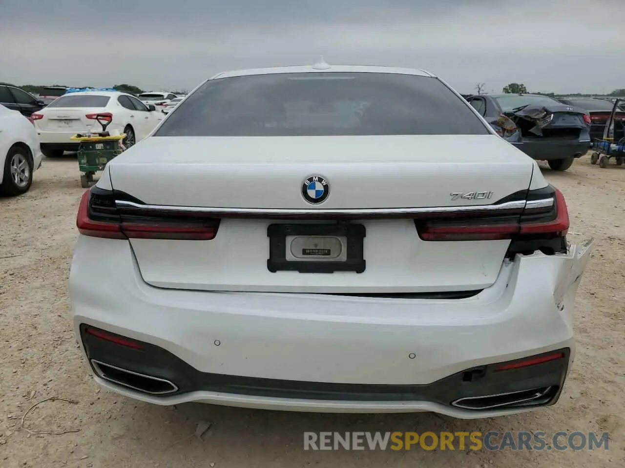 6 fotografías del automóvil dañado WBA7T2C06MCF88813 BMW 7 SERIES 2021