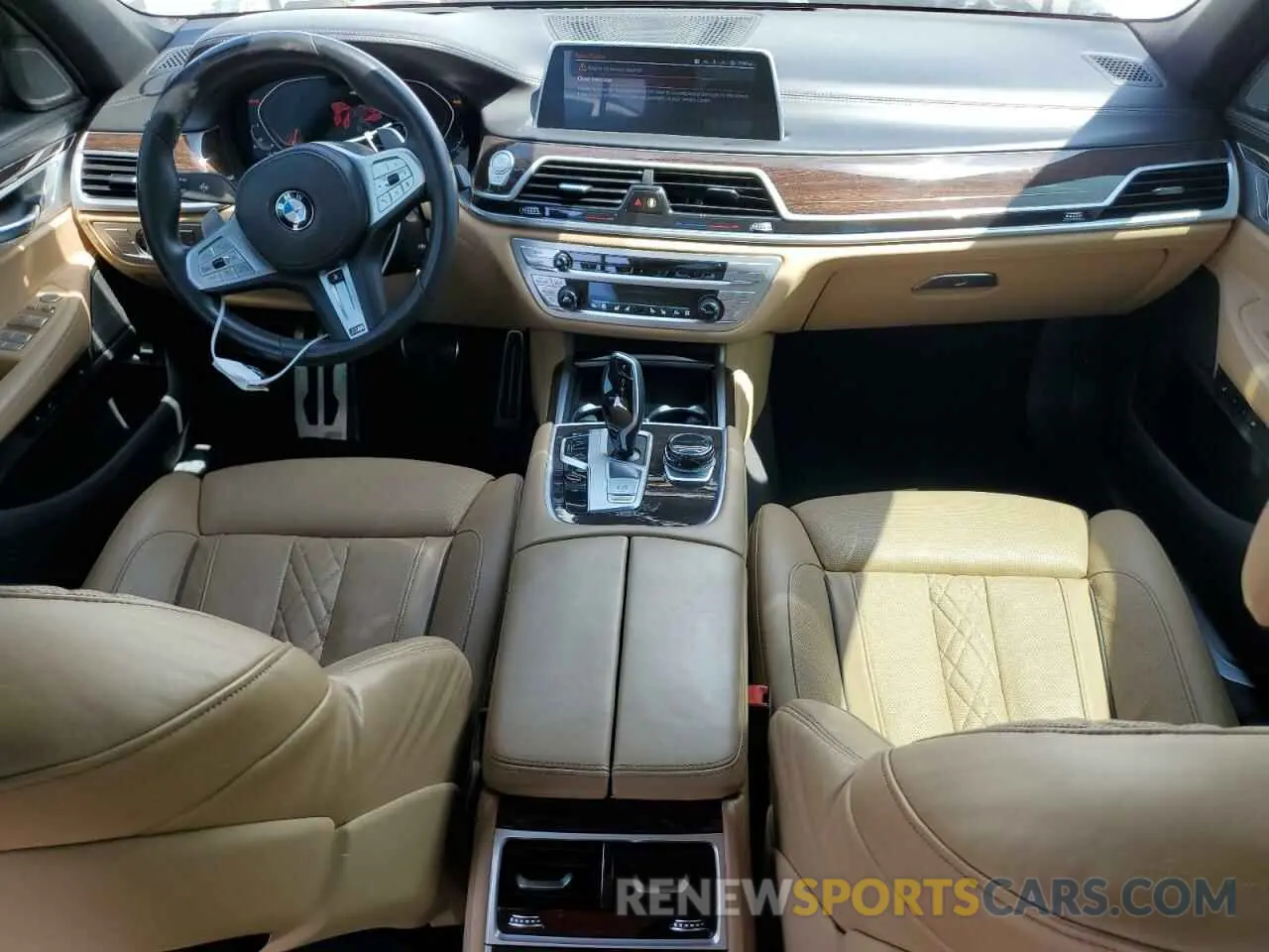 8 fotografías del automóvil dañado WBA7T2C06MCF88813 BMW 7 SERIES 2021