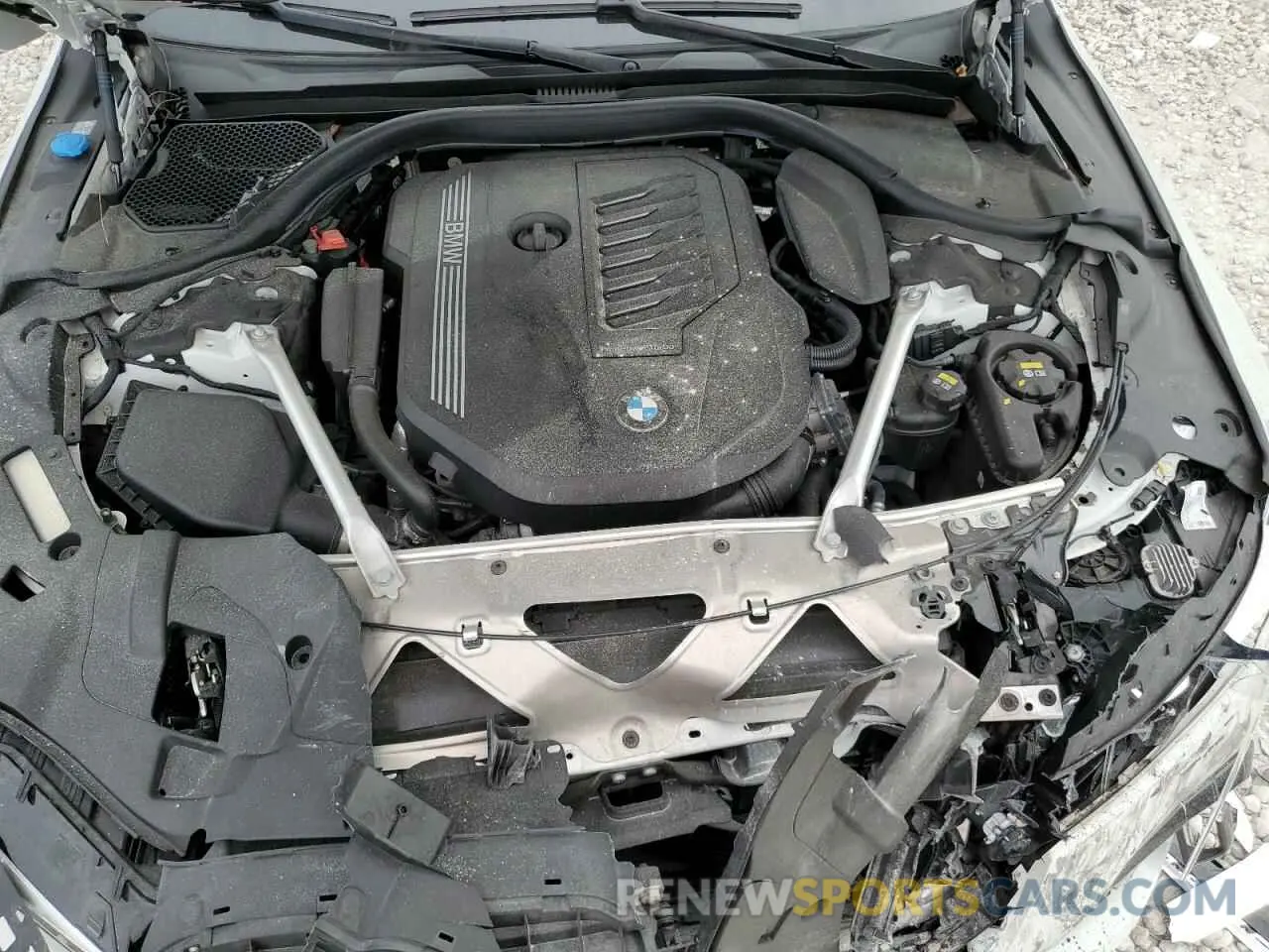 11 fotografías del automóvil dañado WBA7T2C08MCG19527 BMW 7 SERIES 2021