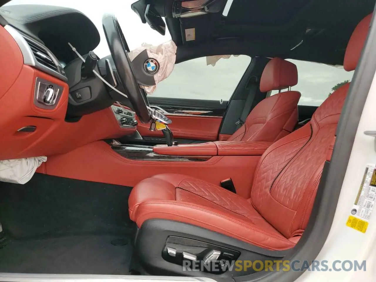 7 fotografías del automóvil dañado WBA7T2C08MCG19527 BMW 7 SERIES 2021