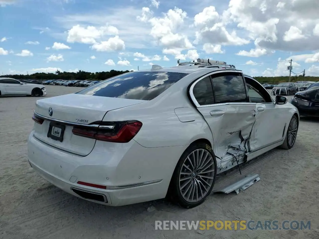 4 fotografías del automóvil dañado WBA7T2C0XMCE64592 BMW 7 SERIES 2021