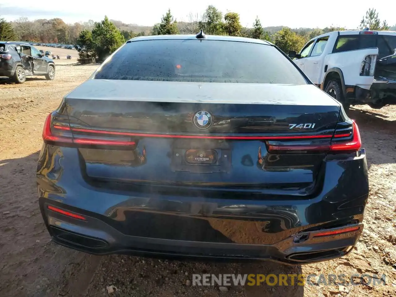 6 fotografías del automóvil dañado WBA7T2C0XMCF73621 BMW 7 SERIES 2021