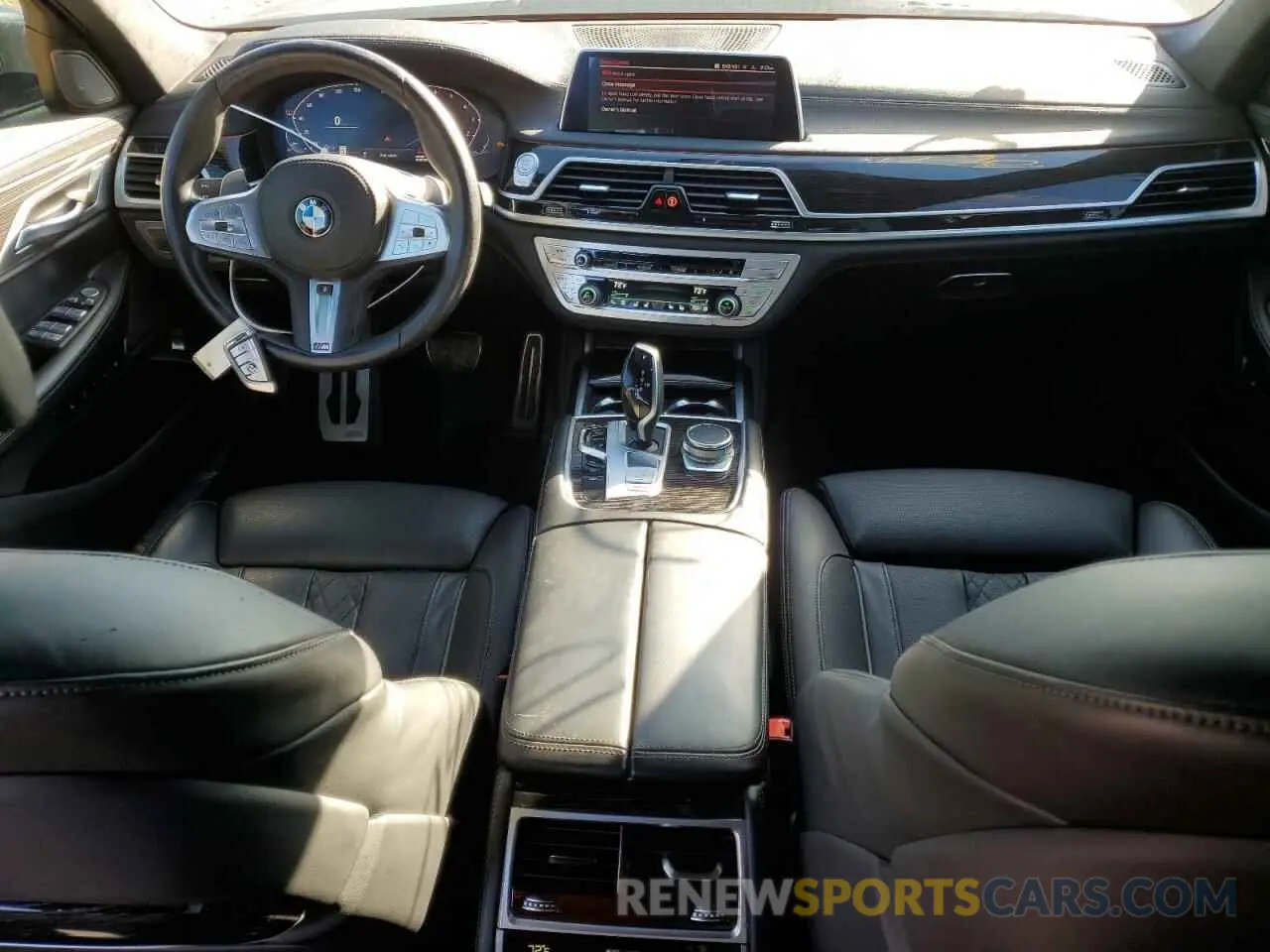 8 fotografías del automóvil dañado WBA7T2C0XMCF73621 BMW 7 SERIES 2021
