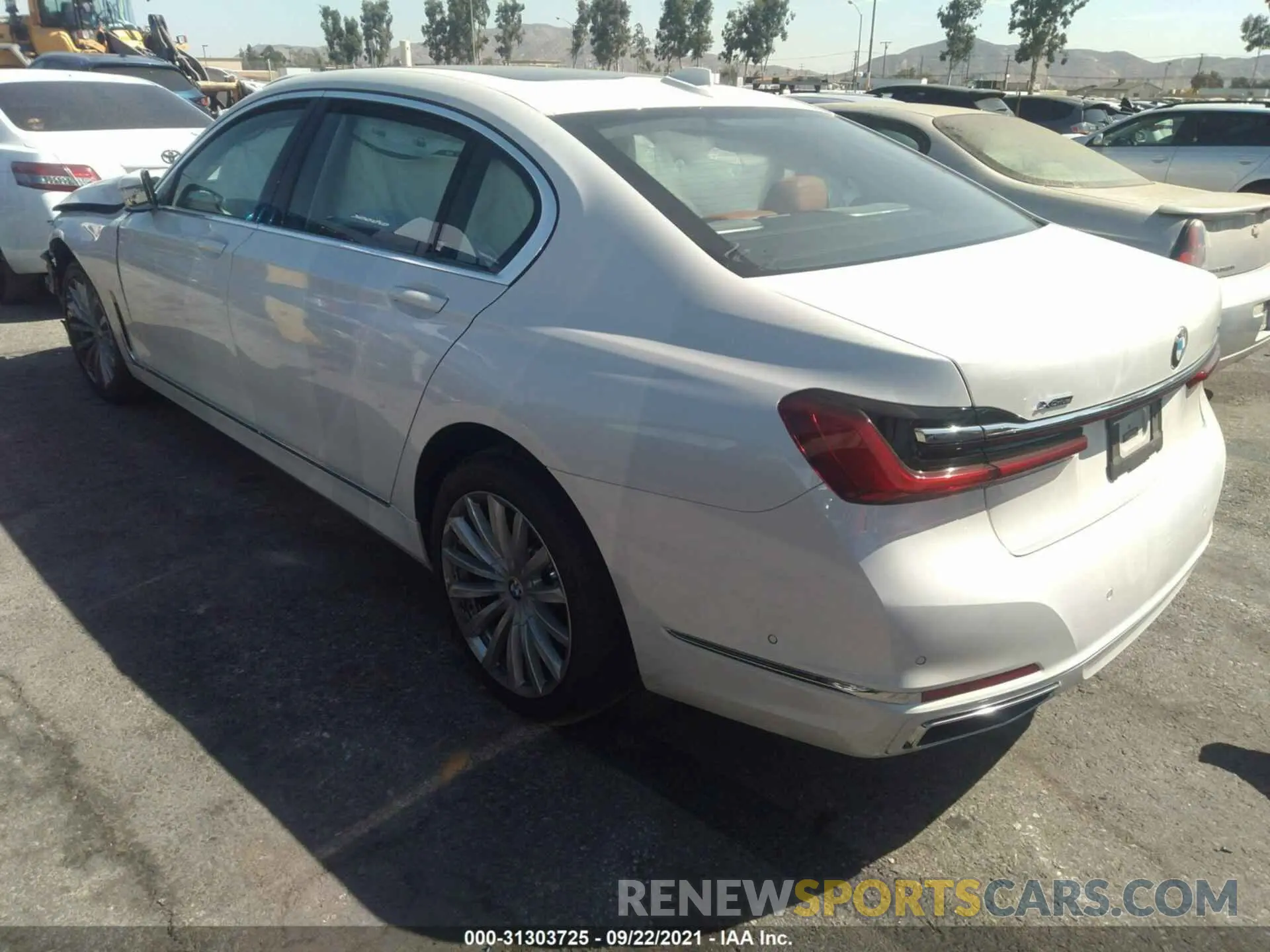 3 fotografías del automóvil dañado WBA7T4C06MCF63647 BMW 7 SERIES 2021