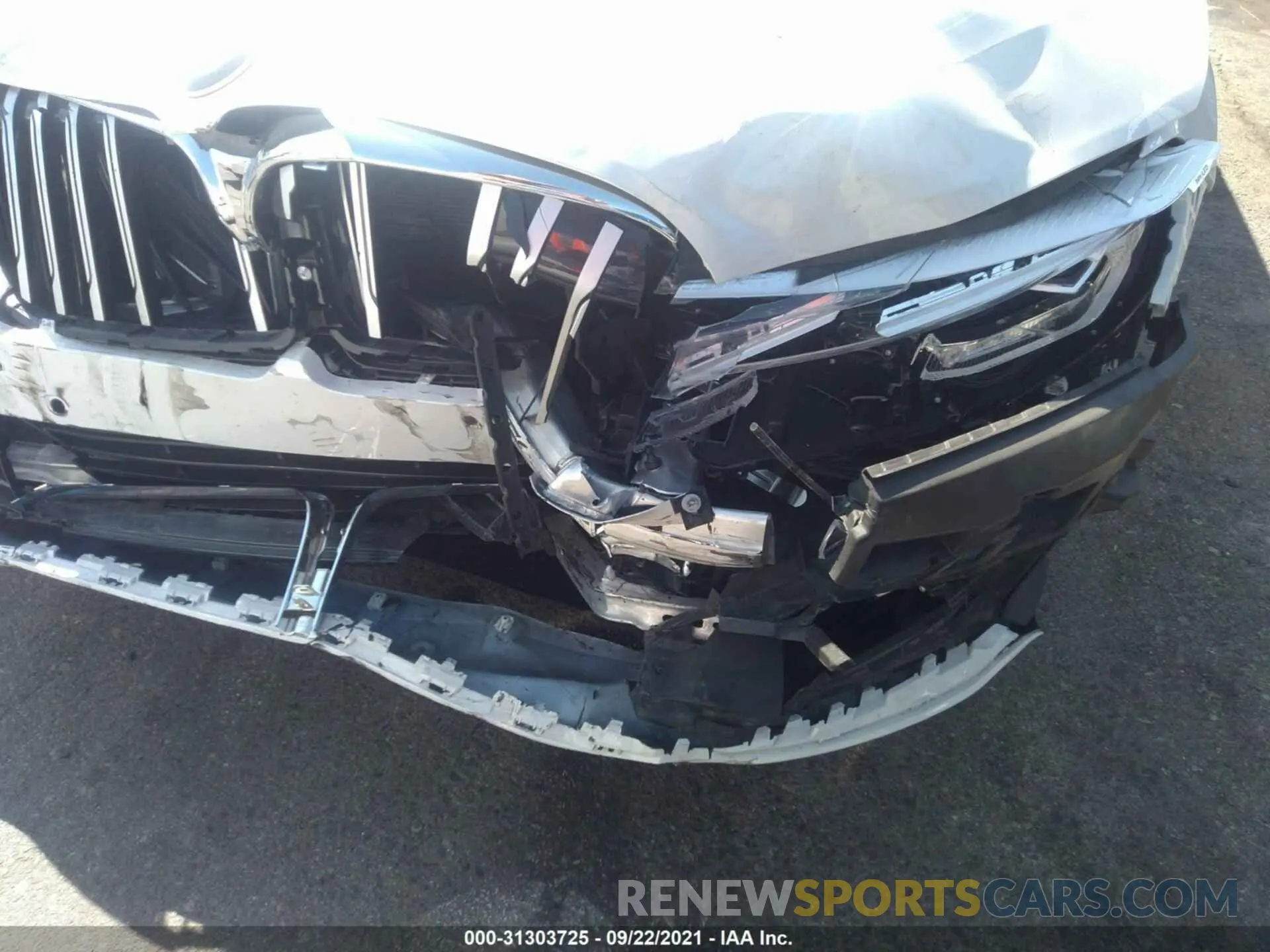 6 fotografías del automóvil dañado WBA7T4C06MCF63647 BMW 7 SERIES 2021