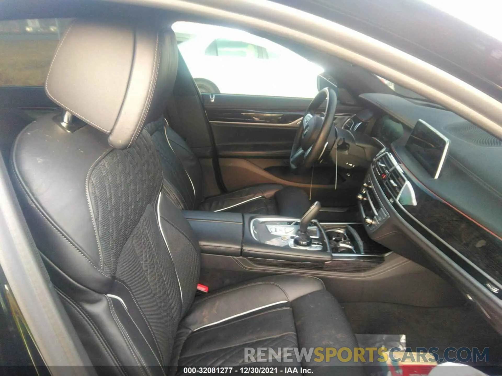 5 fotografías del automóvil dañado WBA7T4C0XMCG72077 BMW 7 SERIES 2021