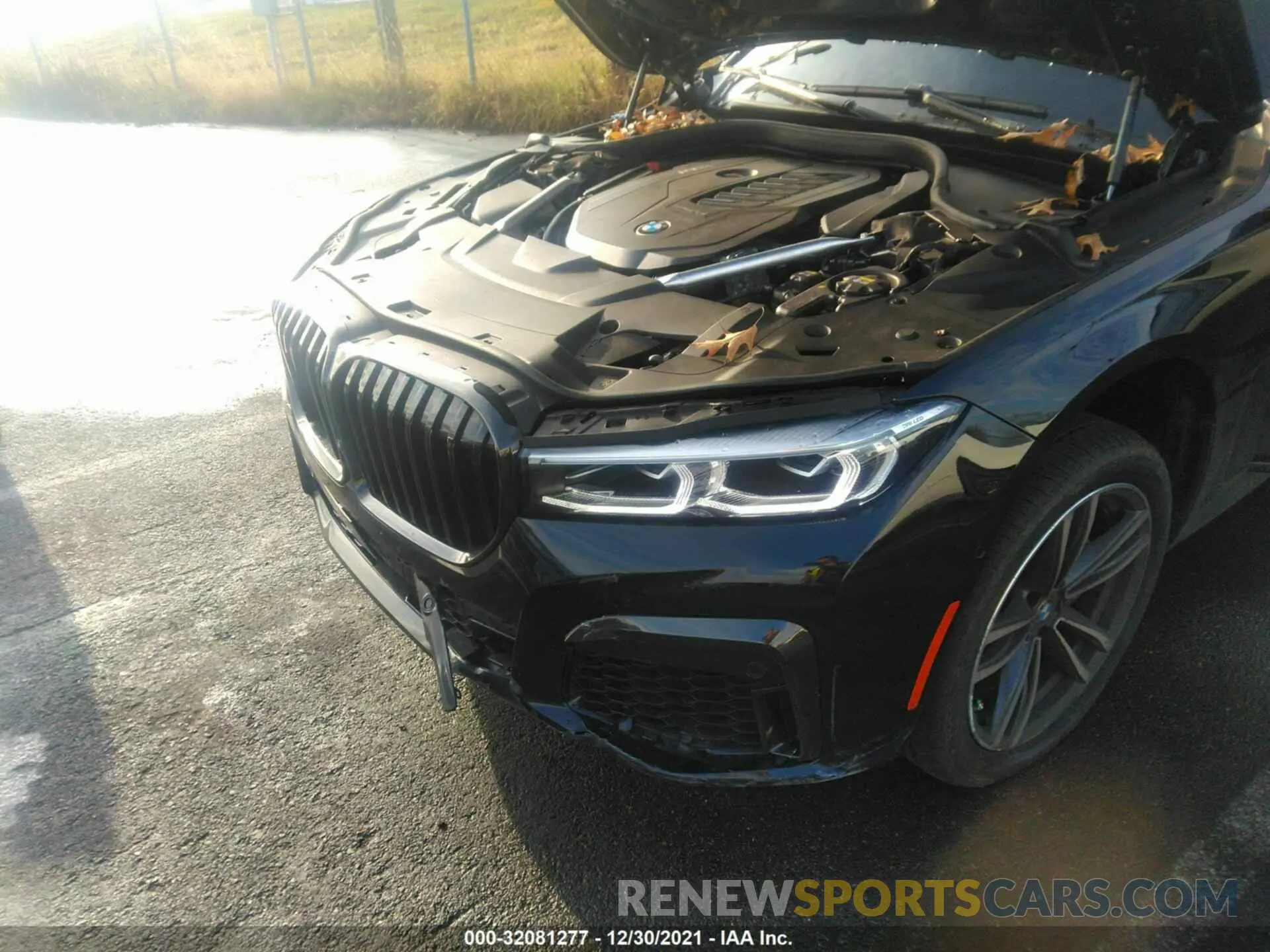 6 fotografías del automóvil dañado WBA7T4C0XMCG72077 BMW 7 SERIES 2021