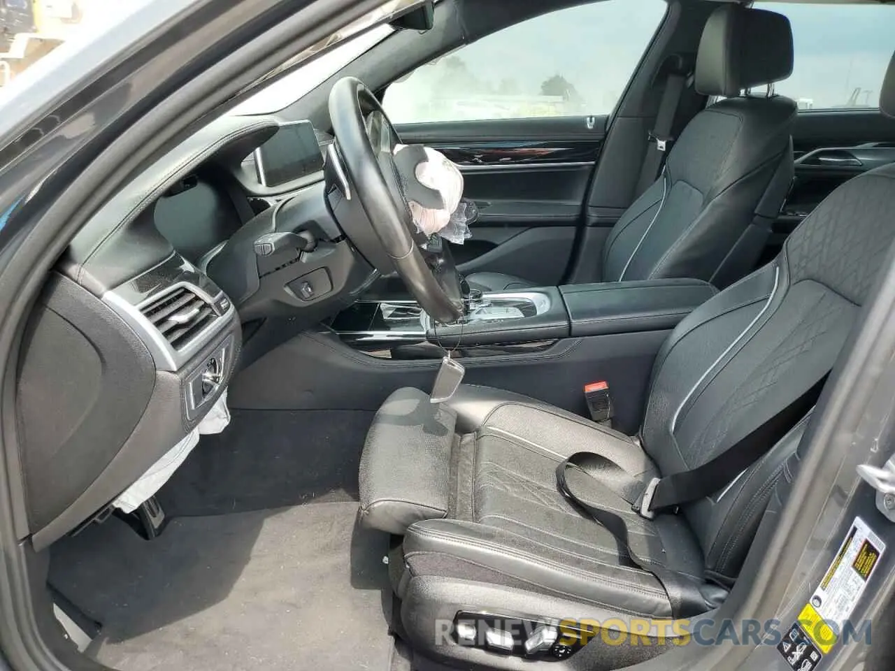 7 fotografías del automóvil dañado WBA7U2C02MCE47511 BMW 7 SERIES 2021