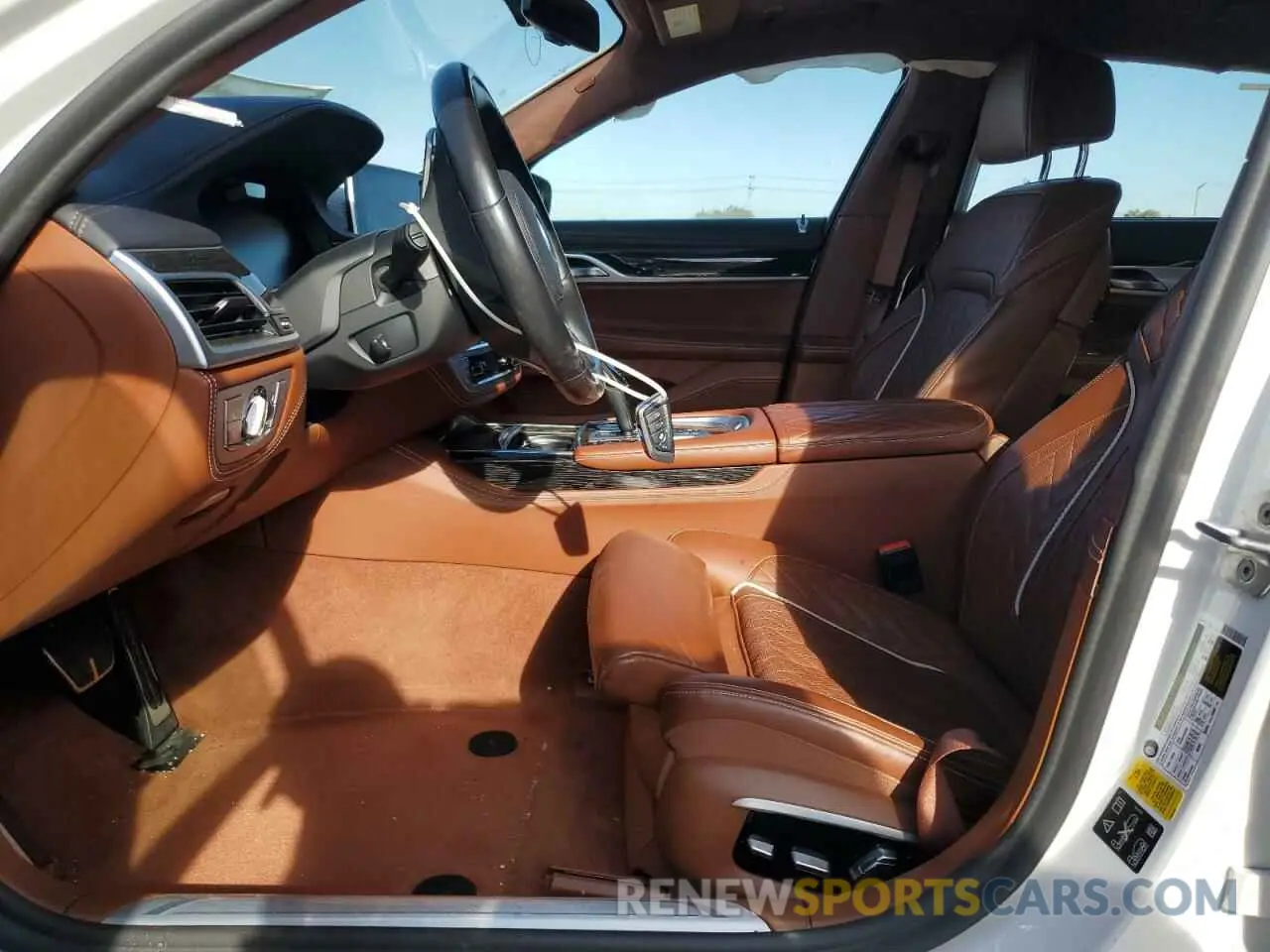 7 fotografías del automóvil dañado WBA7U2C03MCG02616 BMW 7 SERIES 2021
