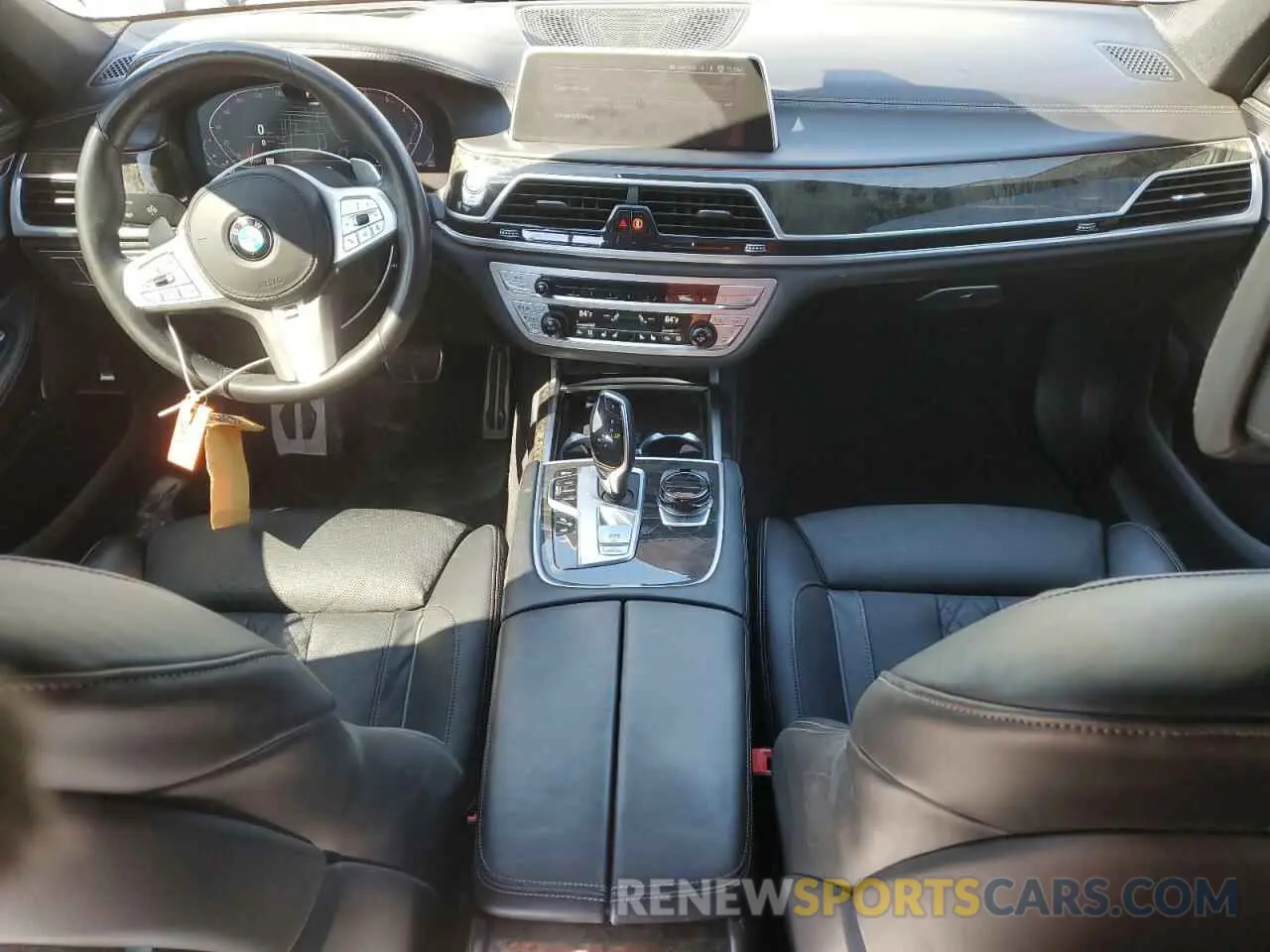 8 fotografías del automóvil dañado WBA7U2C05MCF09340 BMW 7 SERIES 2021