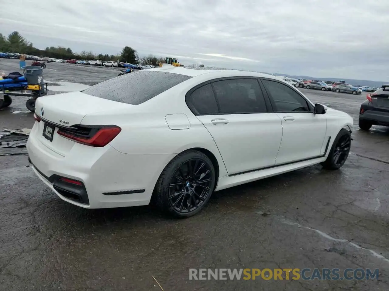 3 fotografías del automóvil dañado WBA7U2C06MCE49097 BMW 7 SERIES 2021
