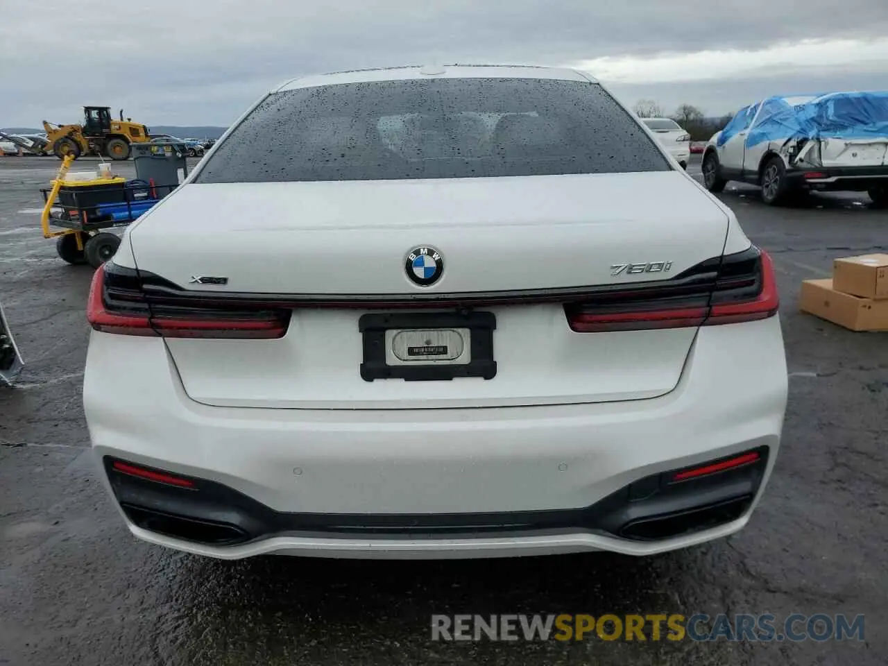 6 fotografías del automóvil dañado WBA7U2C06MCE49097 BMW 7 SERIES 2021