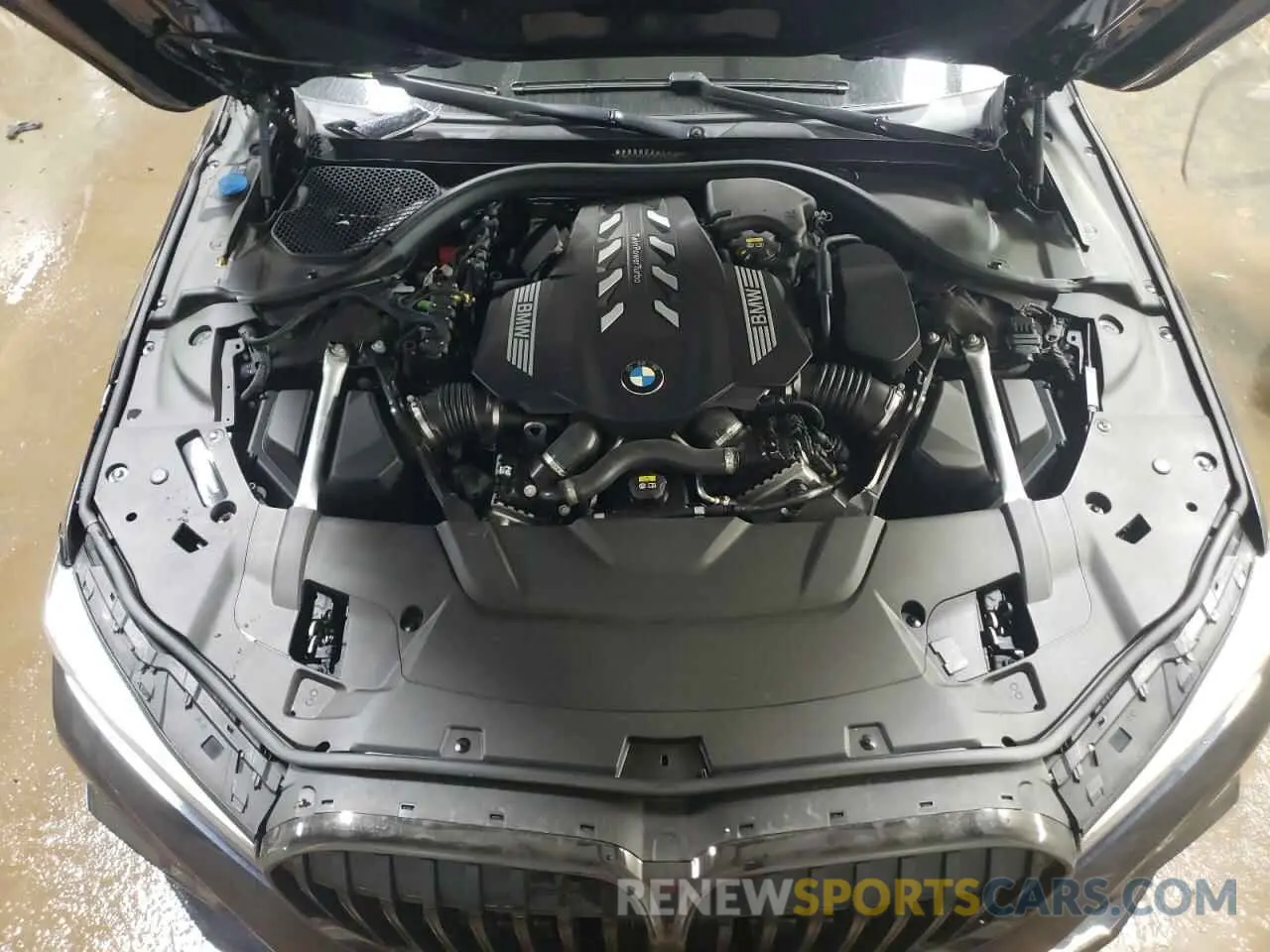 11 fotografías del automóvil dañado WBA7U2C08MCF39996 BMW 7 SERIES 2021