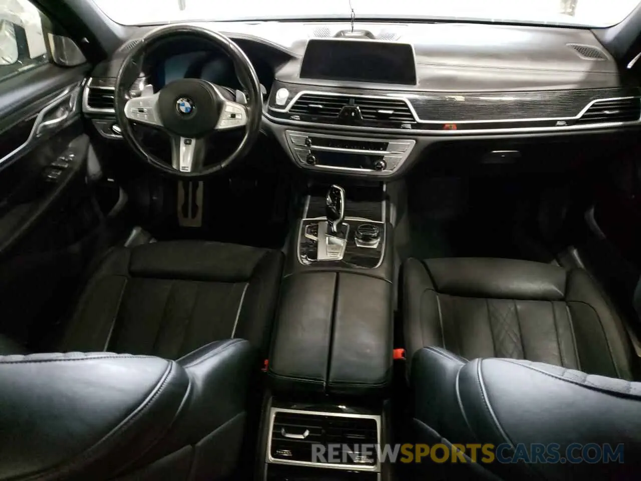 8 fotografías del automóvil dañado WBA7U2C09MCF59416 BMW 7 SERIES 2021