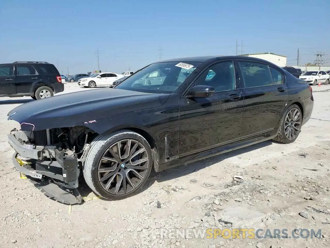 1 fotografías del automóvil dañado WBA7T2C01NCK41405 BMW 7 SERIES 2022