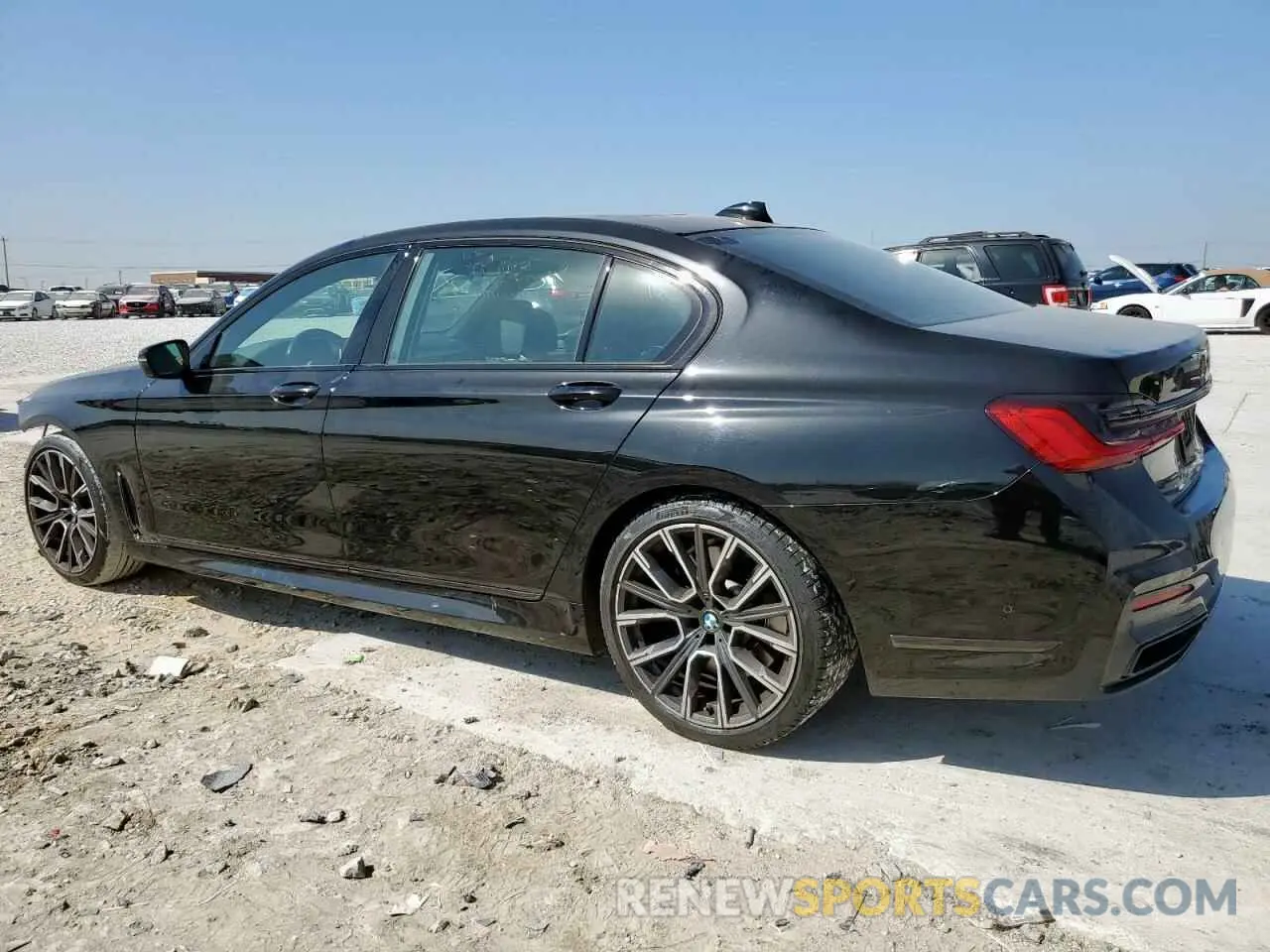 2 fotografías del automóvil dañado WBA7T2C01NCK41405 BMW 7 SERIES 2022