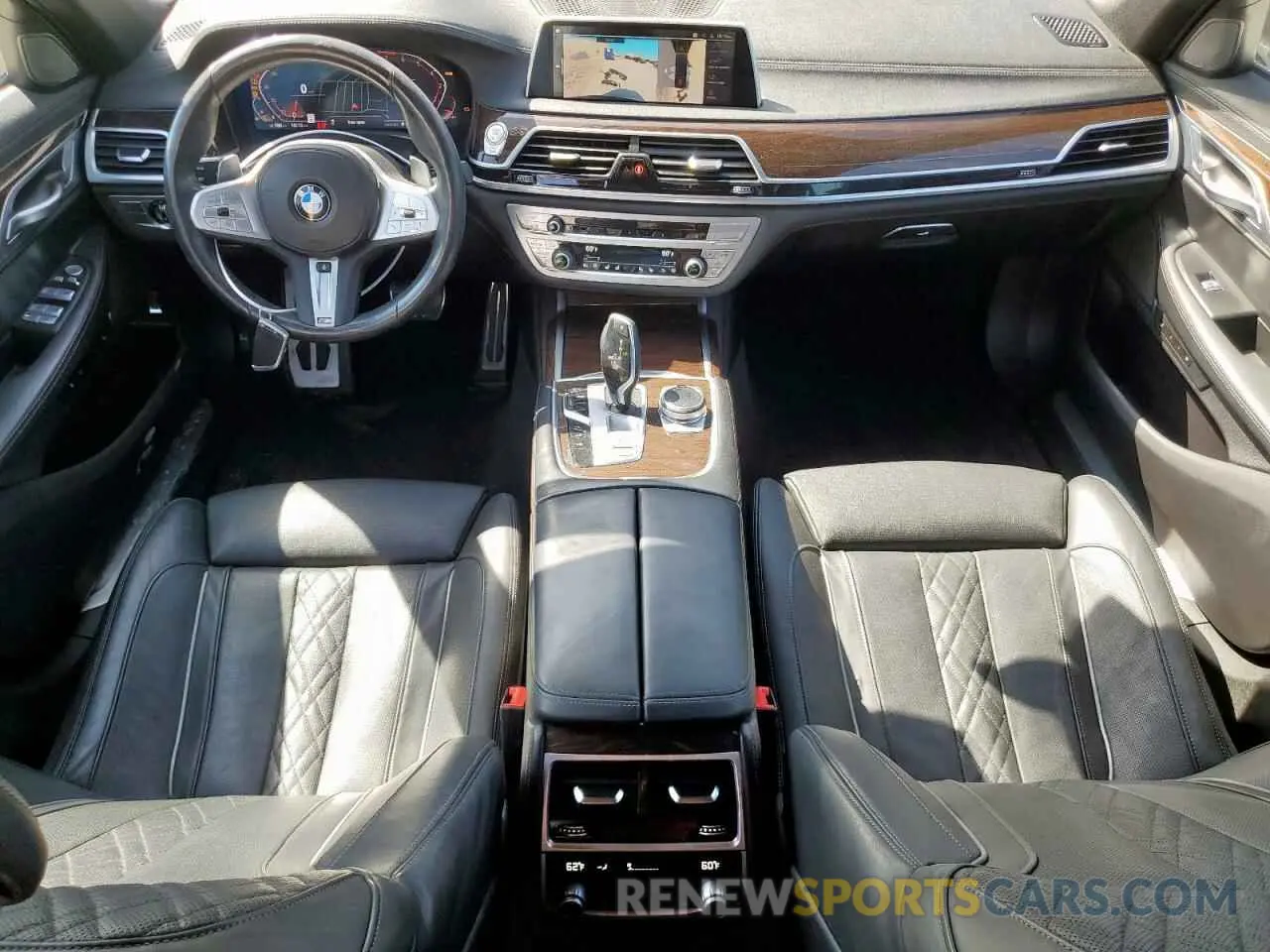 8 fotografías del automóvil dañado WBA7T2C01NCK41405 BMW 7 SERIES 2022