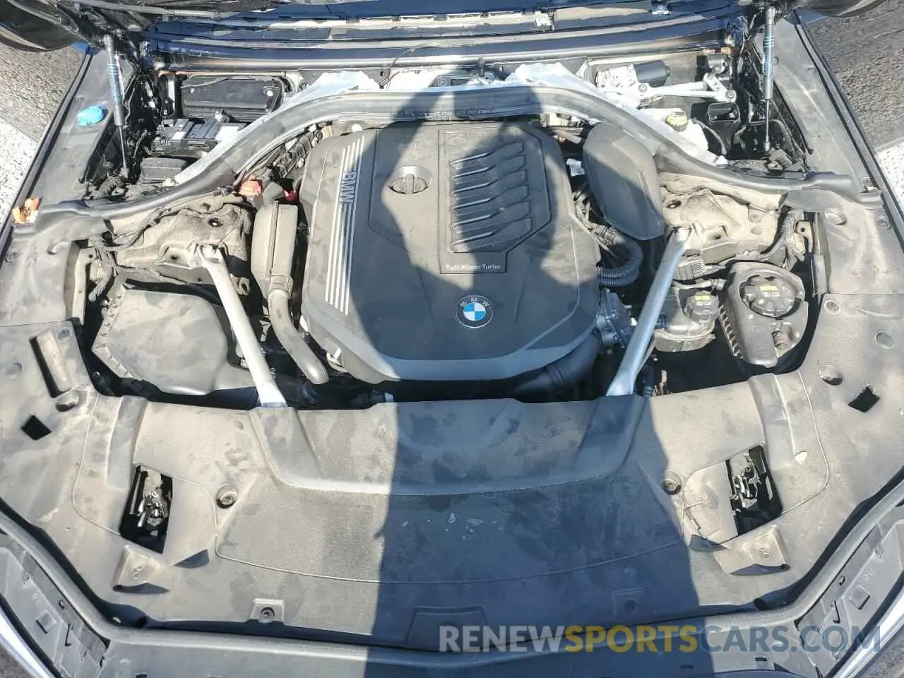 11 fotografías del automóvil dañado WBA7T2C06NCH89483 BMW 7 SERIES 2022