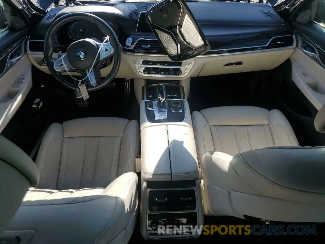 8 fotografías del automóvil dañado WBA7T2C06NCH89483 BMW 7 SERIES 2022