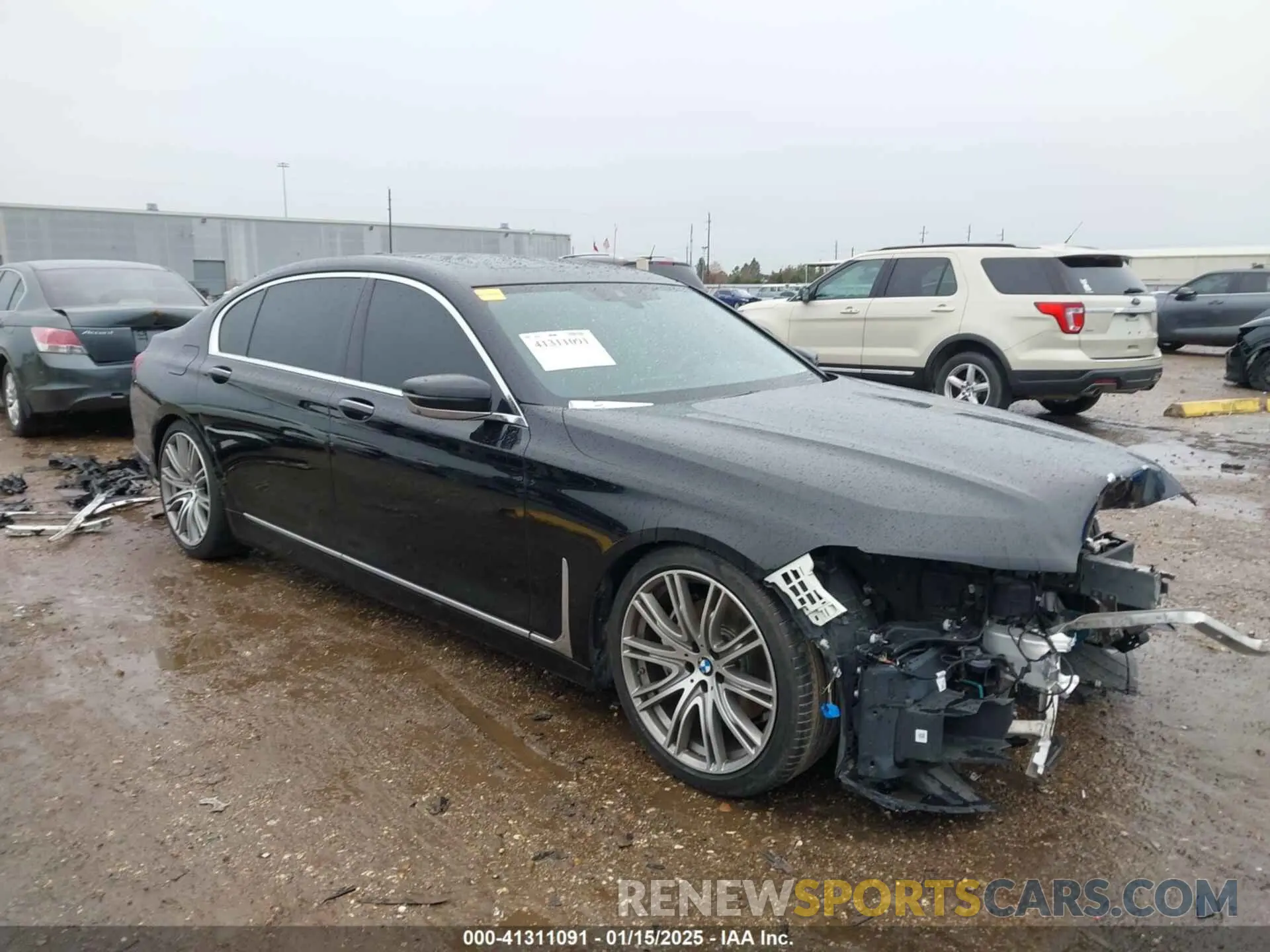 1 fotografías del automóvil dañado WBA7T2C06NCJ59265 BMW 7 SERIES 2022