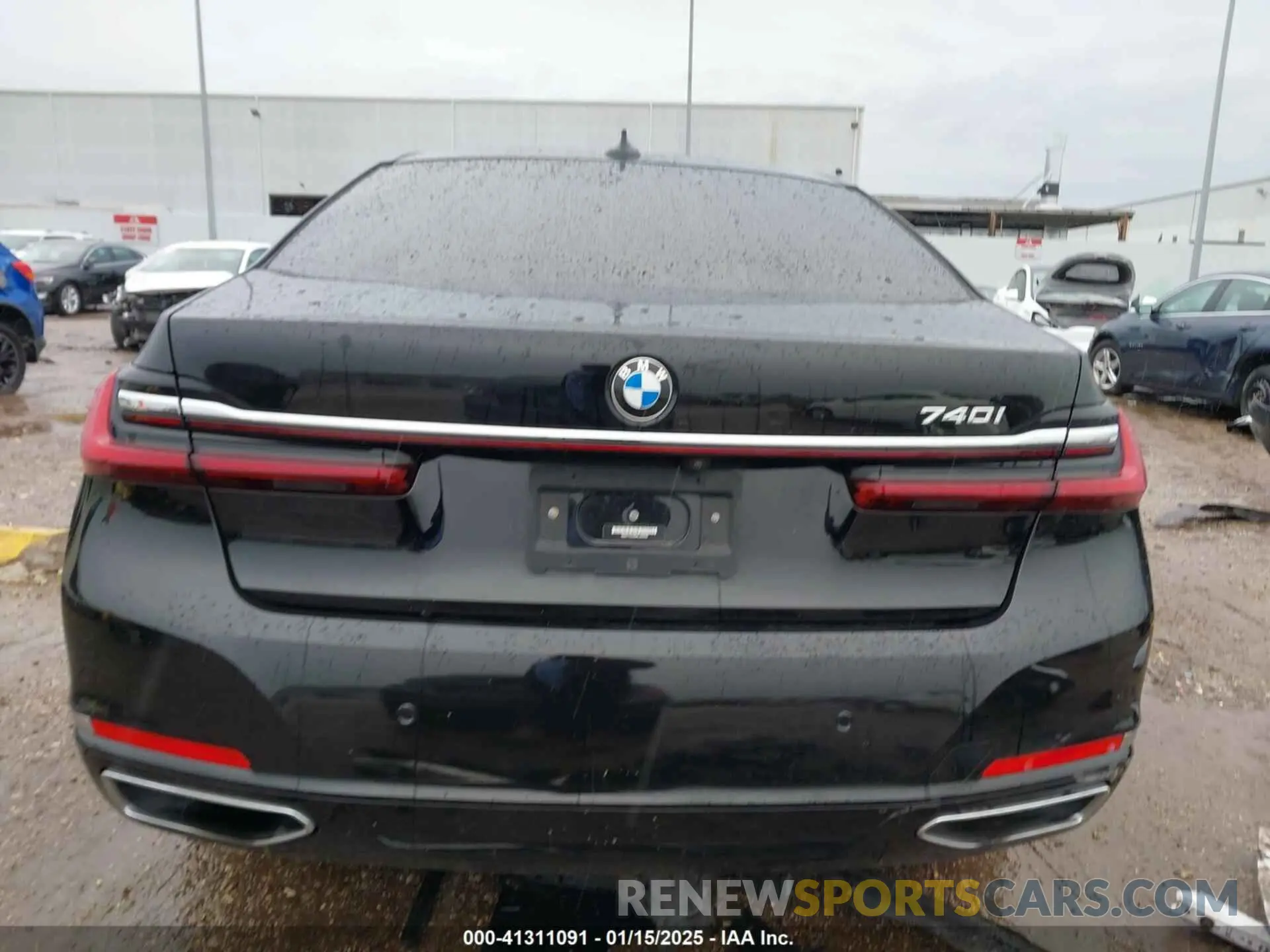 17 fotografías del automóvil dañado WBA7T2C06NCJ59265 BMW 7 SERIES 2022
