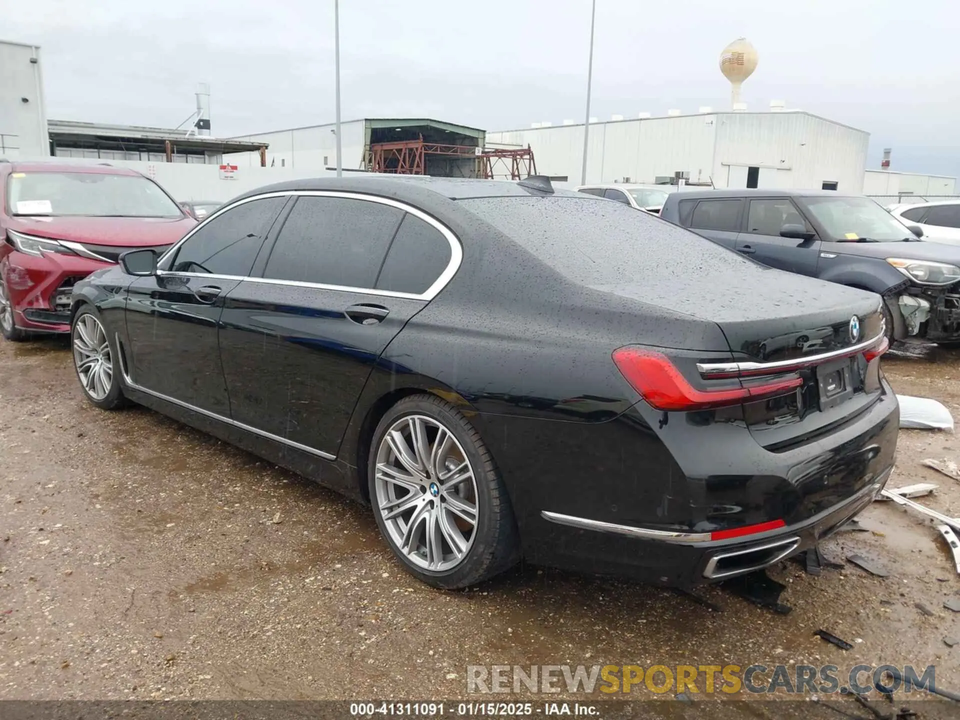 3 fotografías del automóvil dañado WBA7T2C06NCJ59265 BMW 7 SERIES 2022