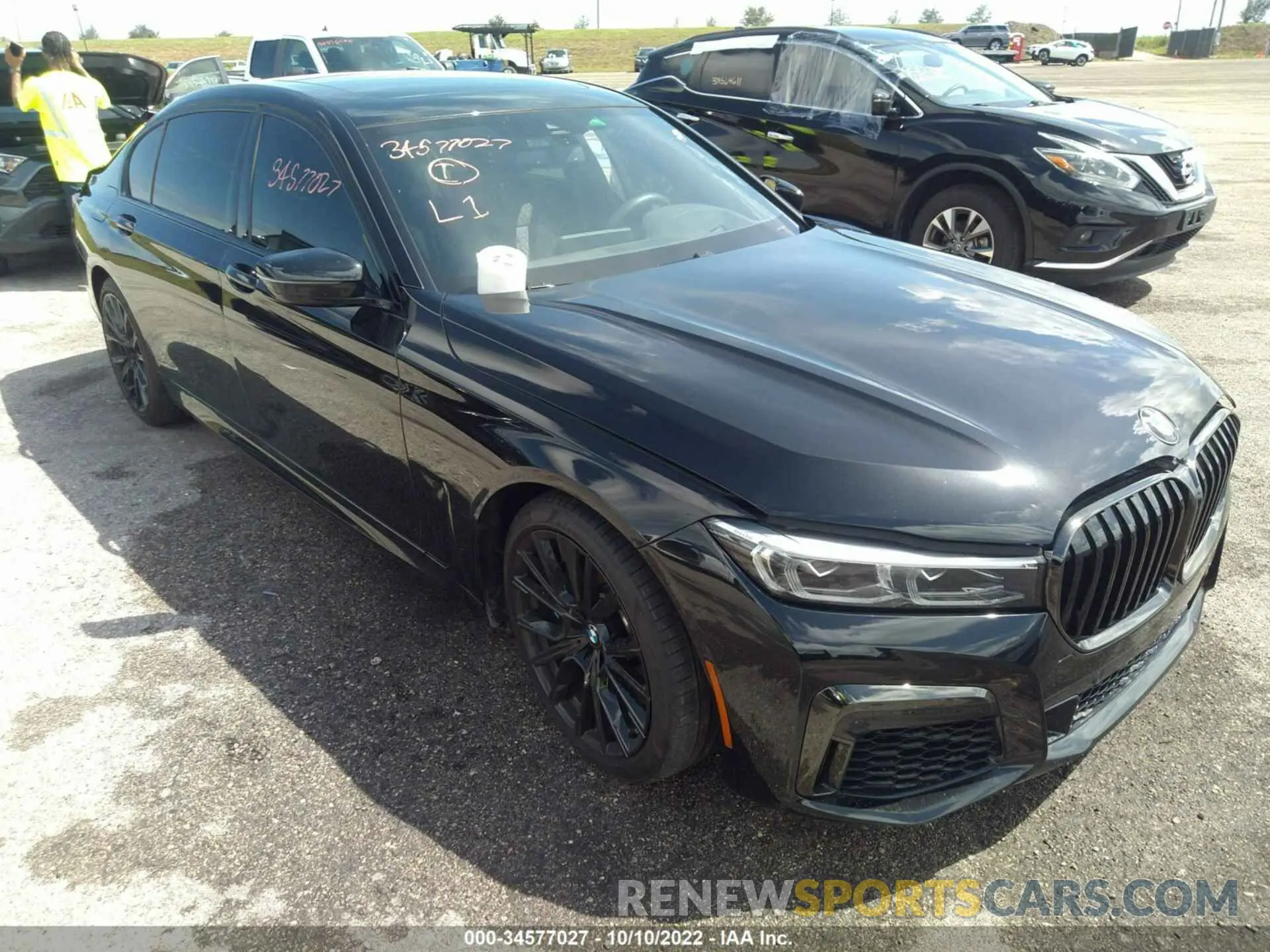1 fotografías del automóvil dañado WBA7T2C0XNCH13958 BMW 7 SERIES 2022