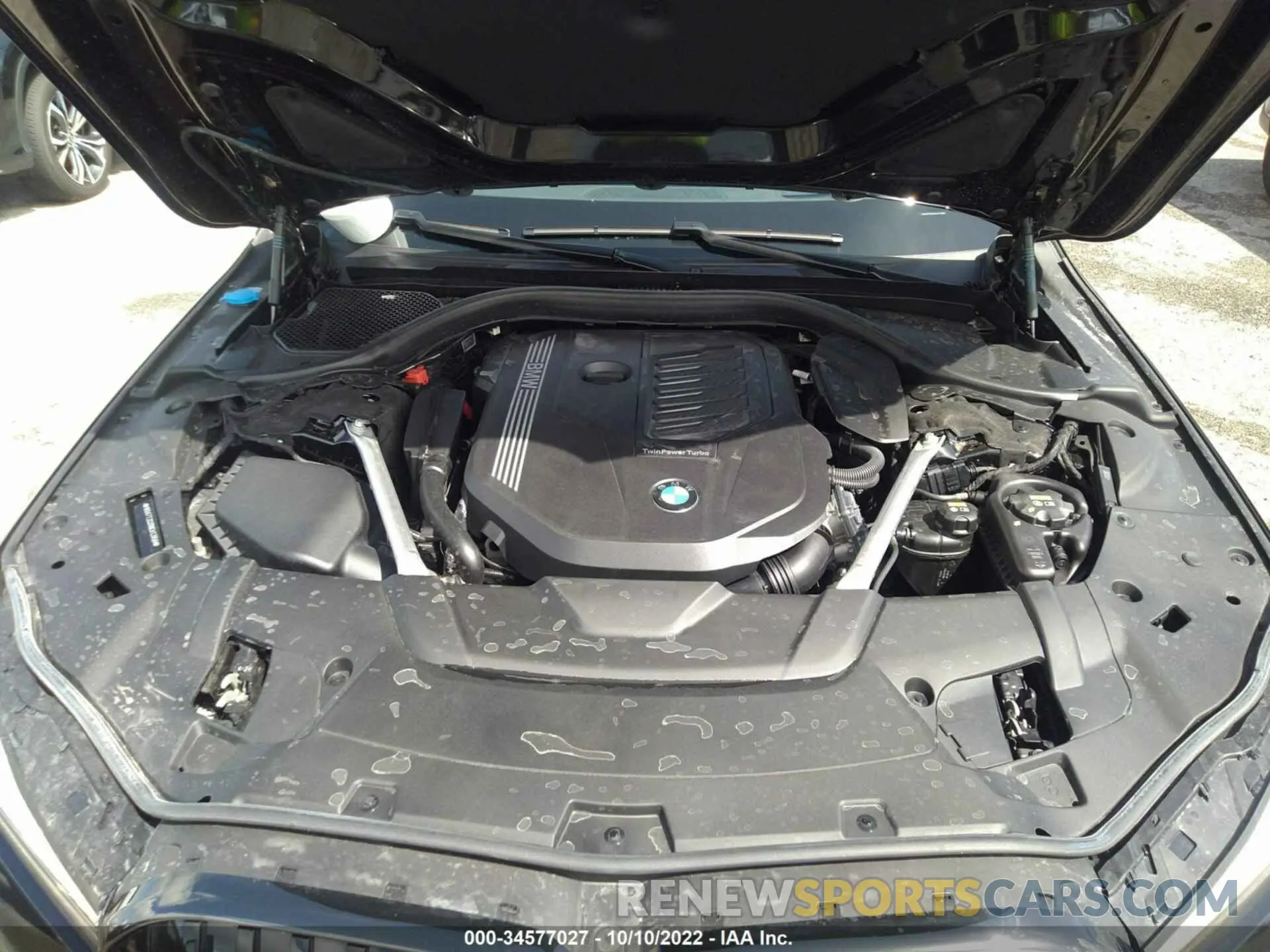10 fotografías del automóvil dañado WBA7T2C0XNCH13958 BMW 7 SERIES 2022