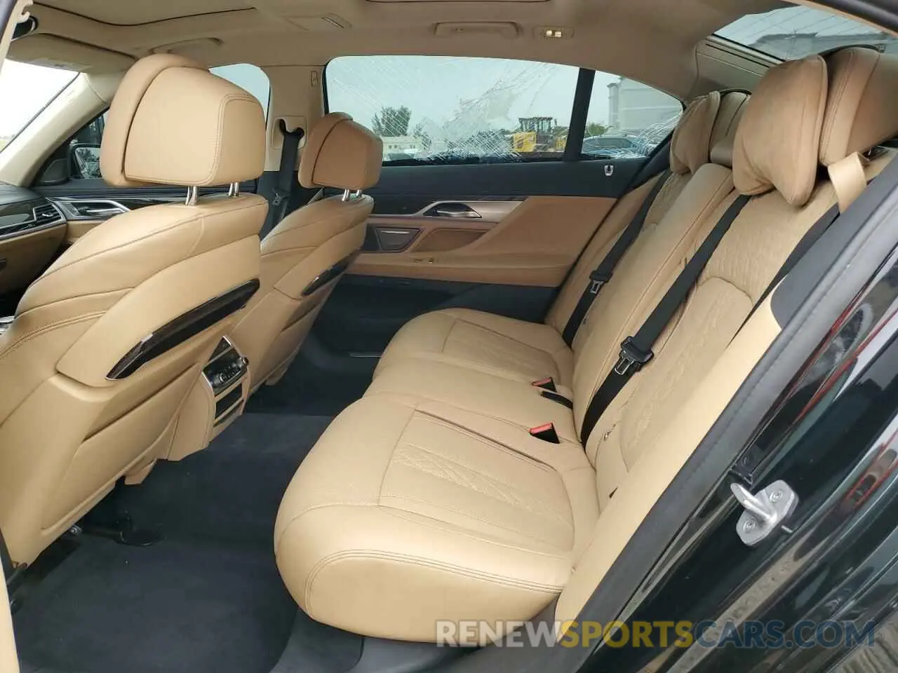 10 fotografías del automóvil dañado WBA7U2C02NCJ27538 BMW 7 SERIES 2022