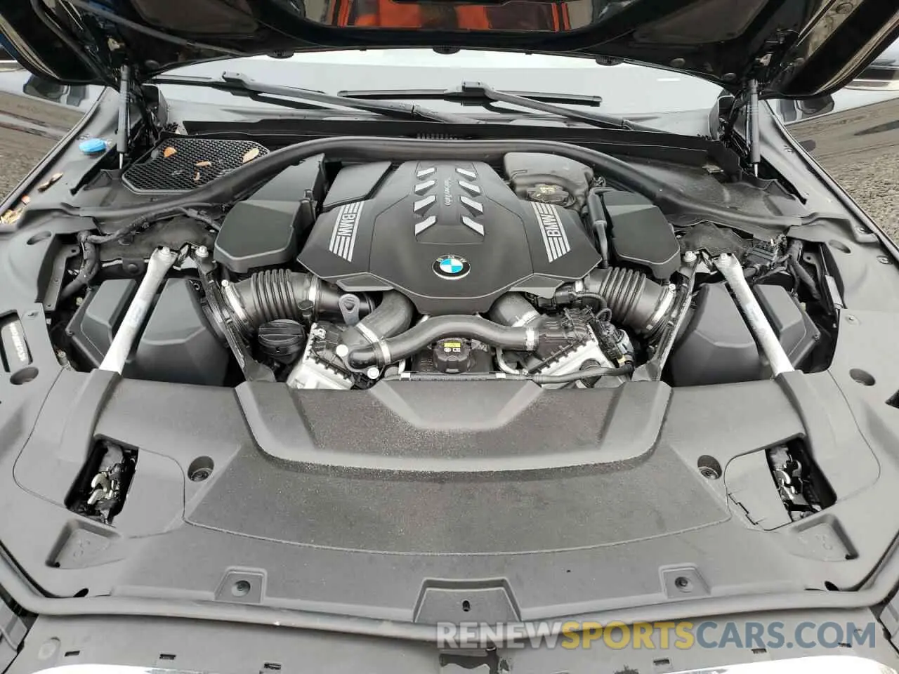11 fotografías del automóvil dañado WBA7U2C02NCJ27538 BMW 7 SERIES 2022