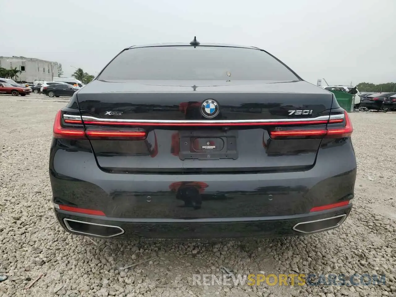 6 fotografías del automóvil dañado WBA7U2C02NCJ27538 BMW 7 SERIES 2022