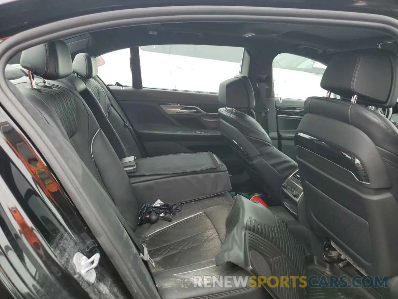 10 fotografías del automóvil dañado WBA7U2C08NCJ21887 BMW 7 SERIES 2022