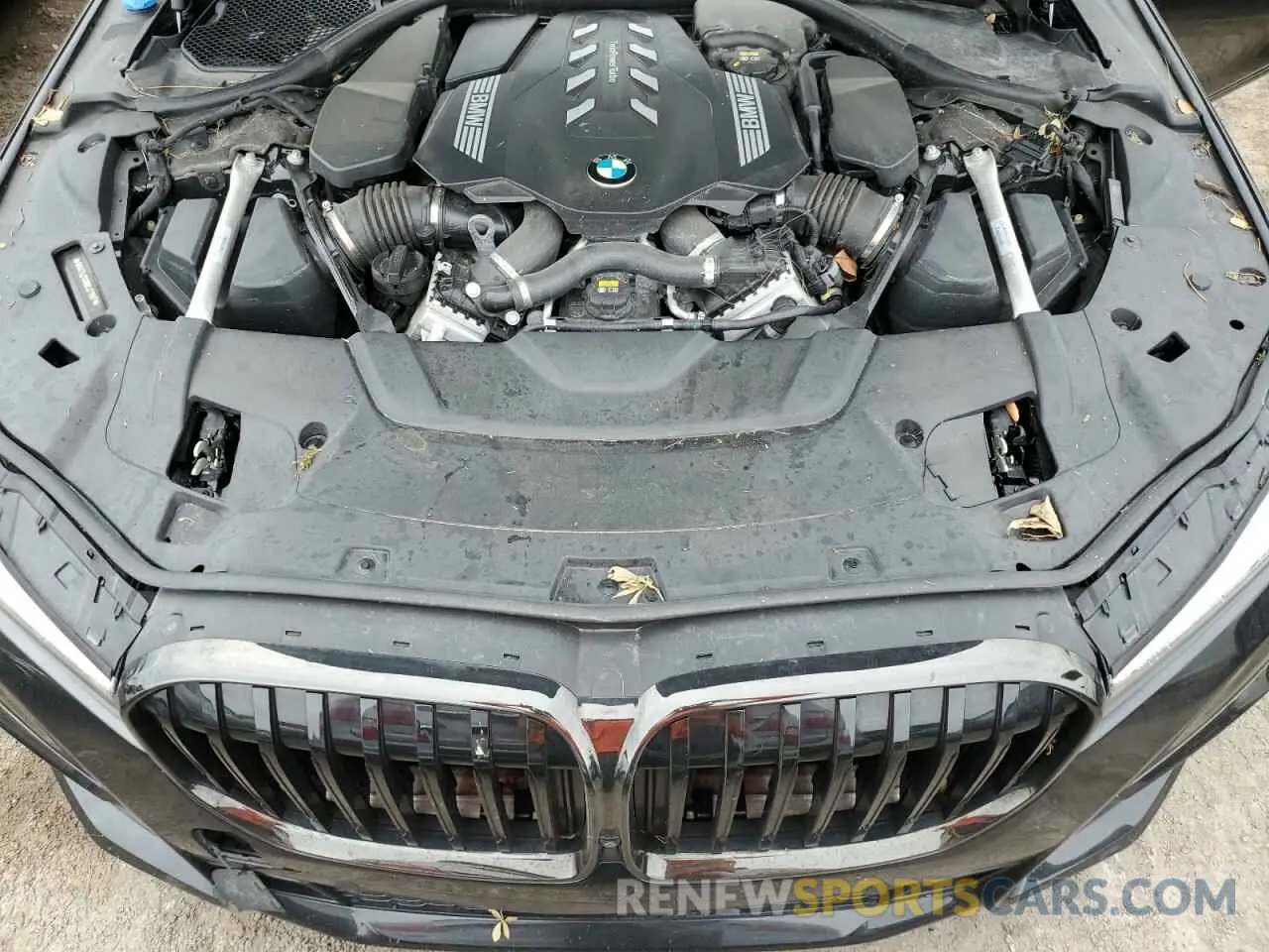 11 fotografías del automóvil dañado WBA7U2C08NCJ21887 BMW 7 SERIES 2022