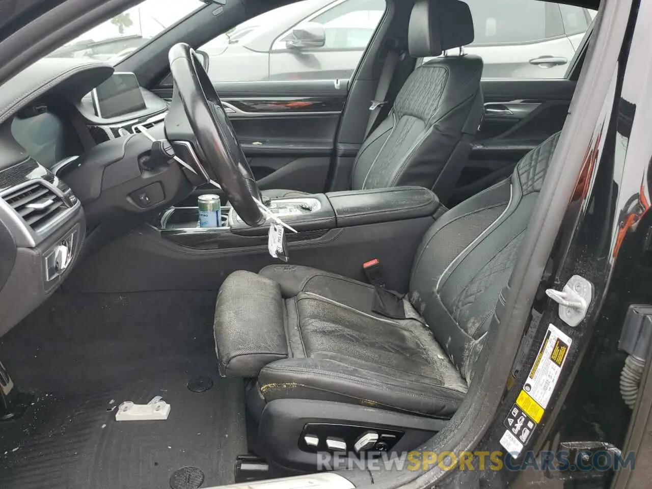 7 fotografías del automóvil dañado WBA7U2C08NCJ21887 BMW 7 SERIES 2022