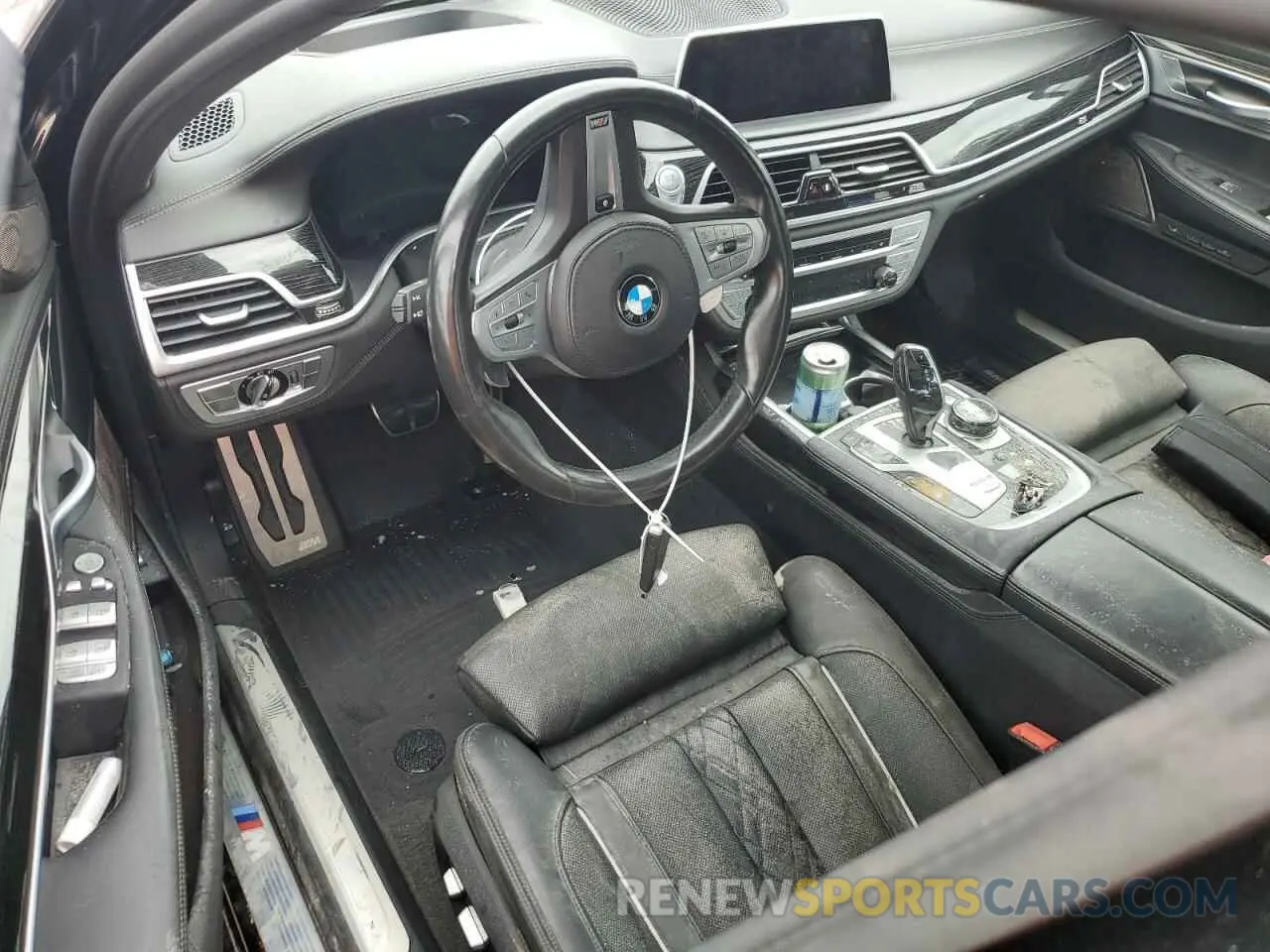 8 fotografías del automóvil dañado WBA7U2C08NCJ21887 BMW 7 SERIES 2022
