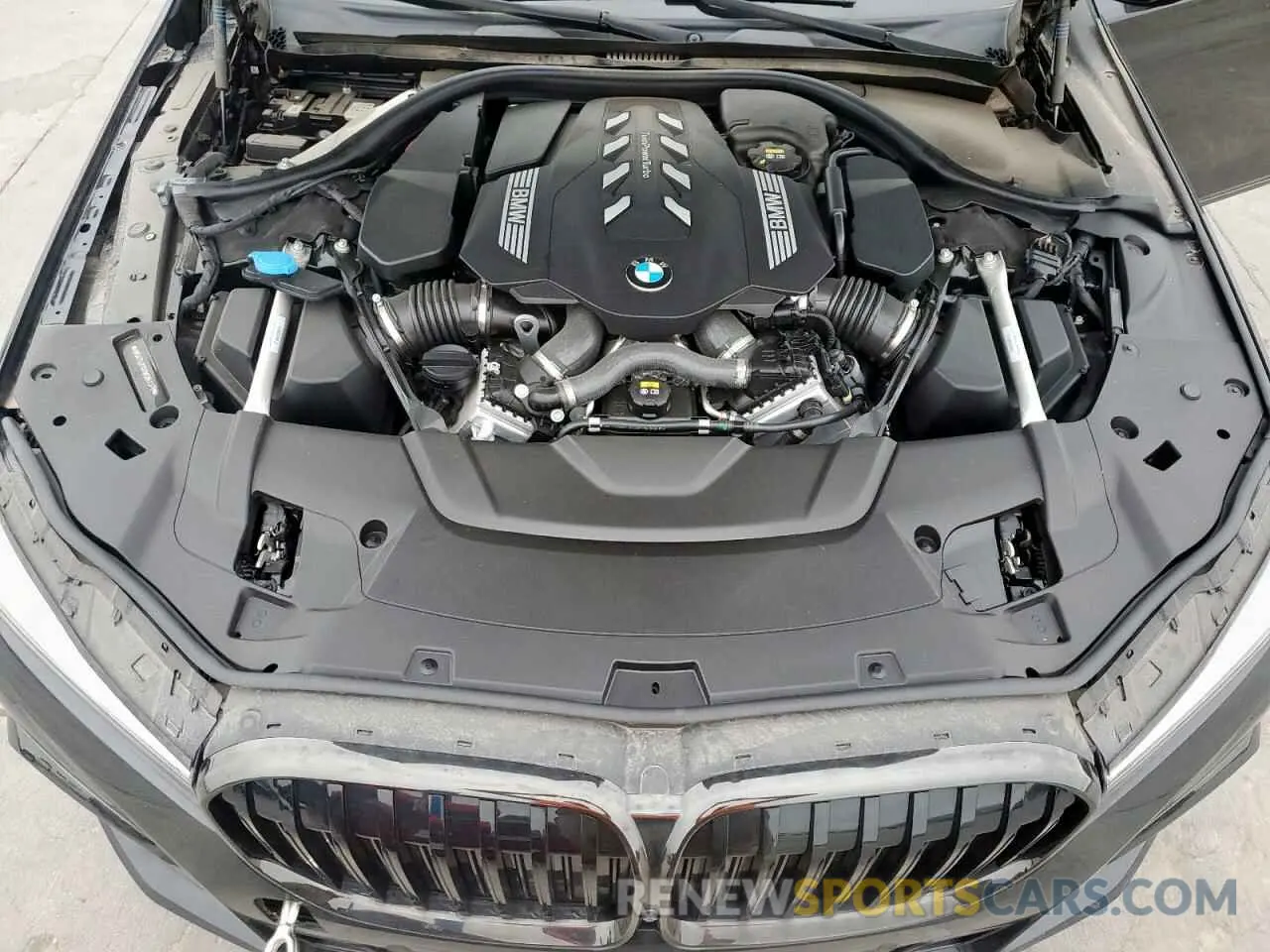 11 fotografías del automóvil dañado WBA7U2C0XNCH51378 BMW 7 SERIES 2022