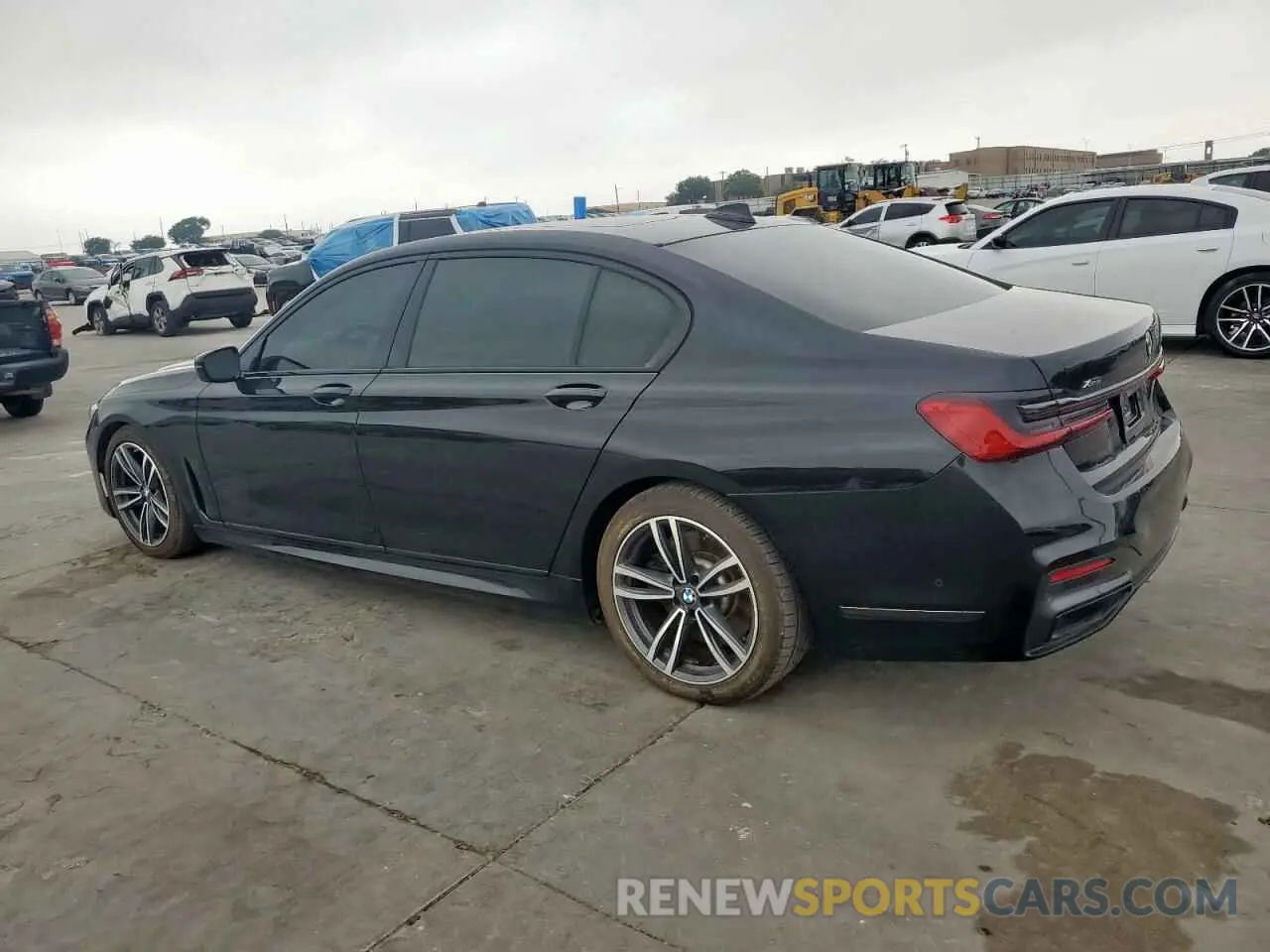 2 fotografías del automóvil dañado WBA7U2C0XNCH51378 BMW 7 SERIES 2022