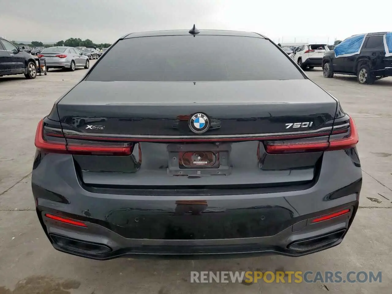 6 fotografías del automóvil dañado WBA7U2C0XNCH51378 BMW 7 SERIES 2022