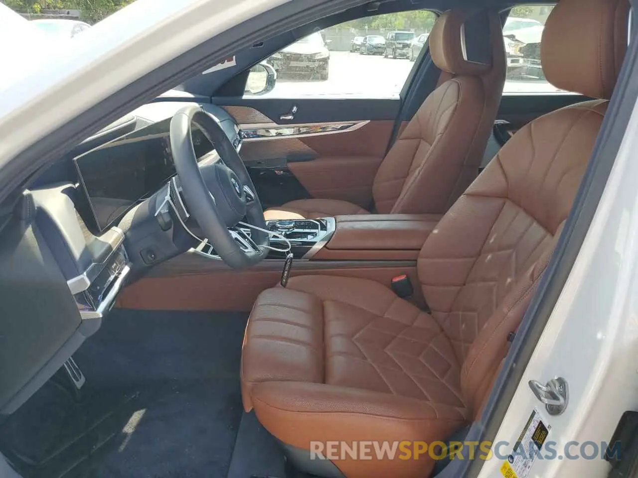 7 fotografías del automóvil dañado WBA23EH02PCM11374 BMW 7 SERIES 2023