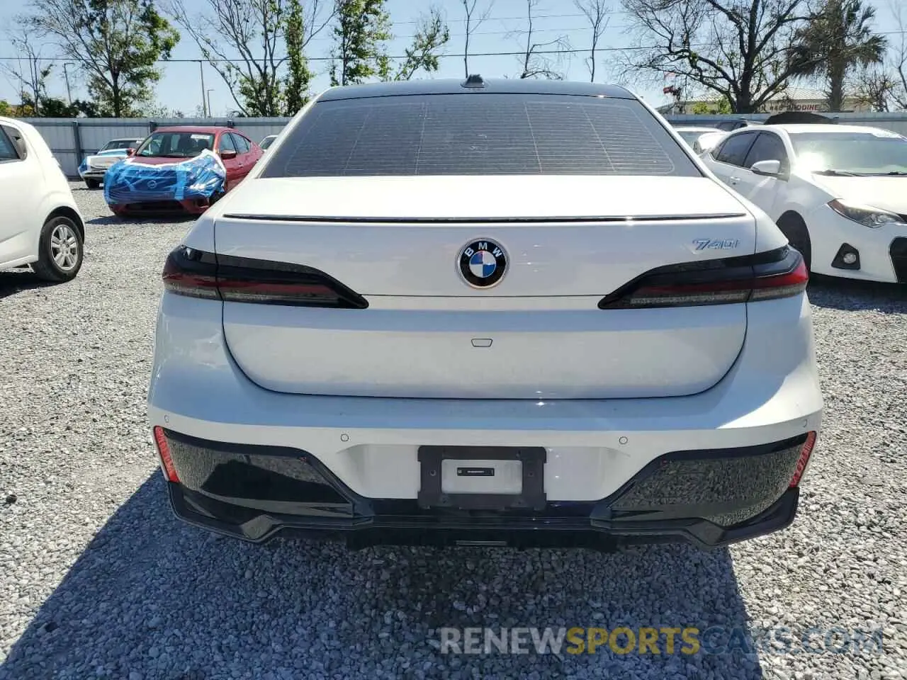 6 fotografías del automóvil dañado WBA23EH05PCN58157 BMW 7 SERIES 2023