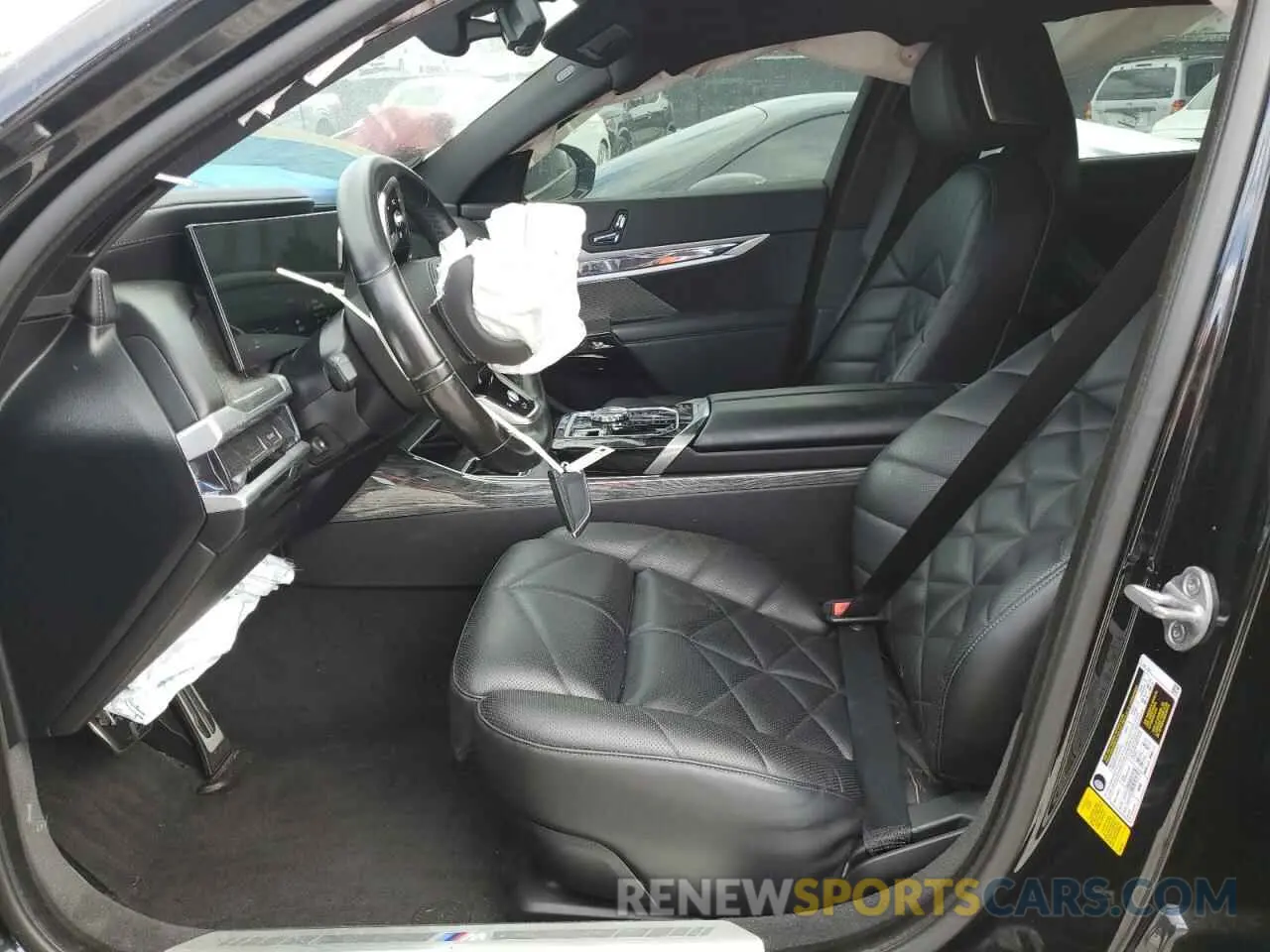7 fotografías del automóvil dañado WBA23EH09PCM61561 BMW 7 SERIES 2023