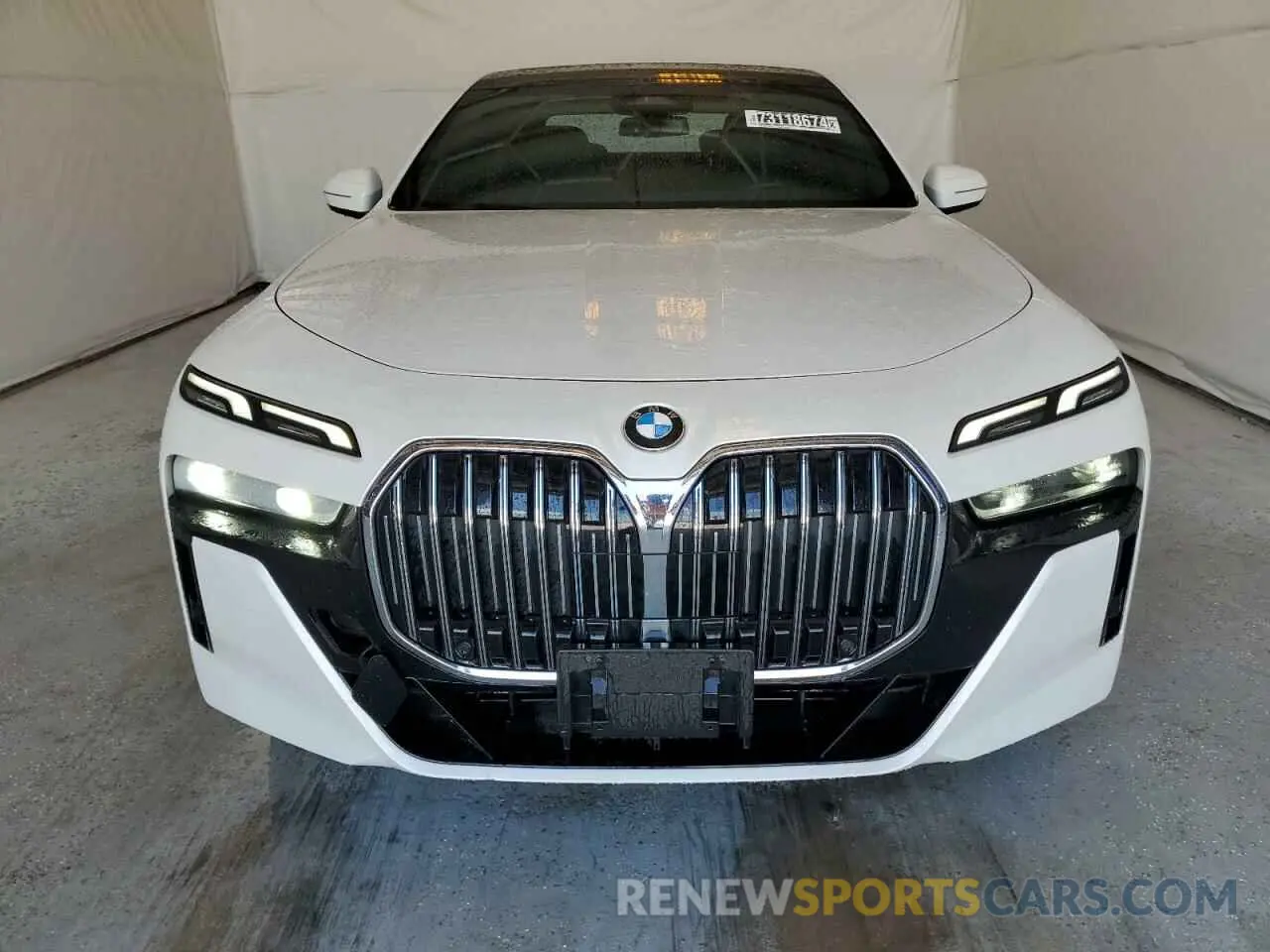 5 fotografías del automóvil dañado WBA33EH05RCR68996 BMW 7 SERIES 2024