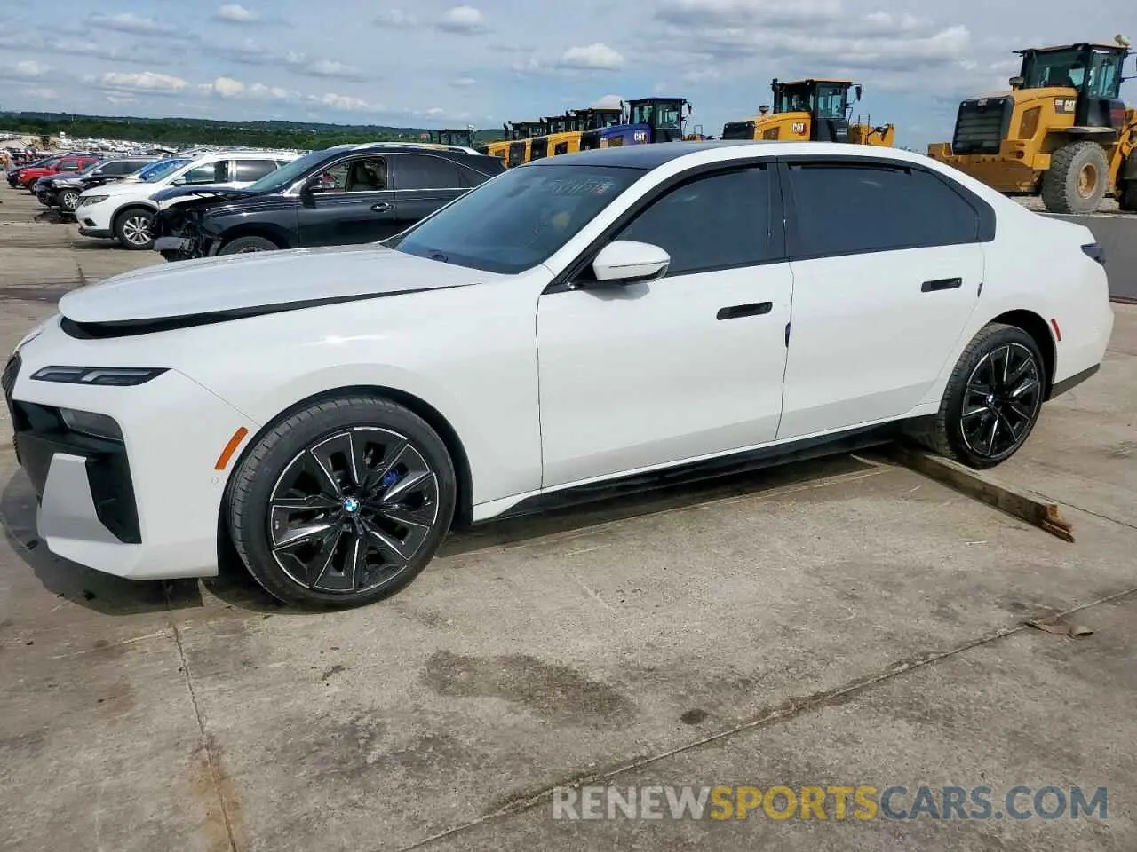1 fotografías del automóvil dañado WBA23EH03SCT15620 BMW 7 SERIES 2025