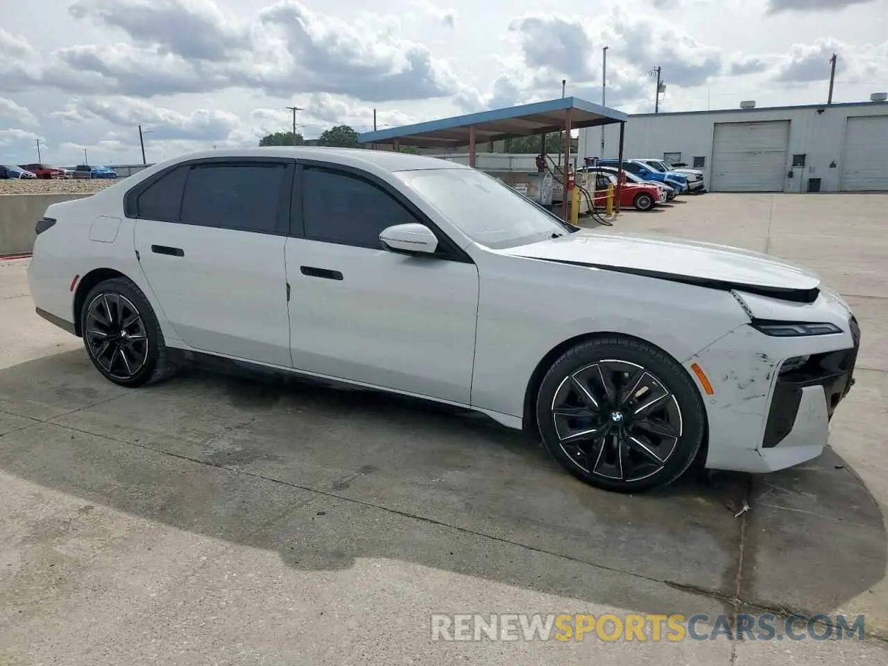 4 fotografías del automóvil dañado WBA23EH03SCT15620 BMW 7 SERIES 2025