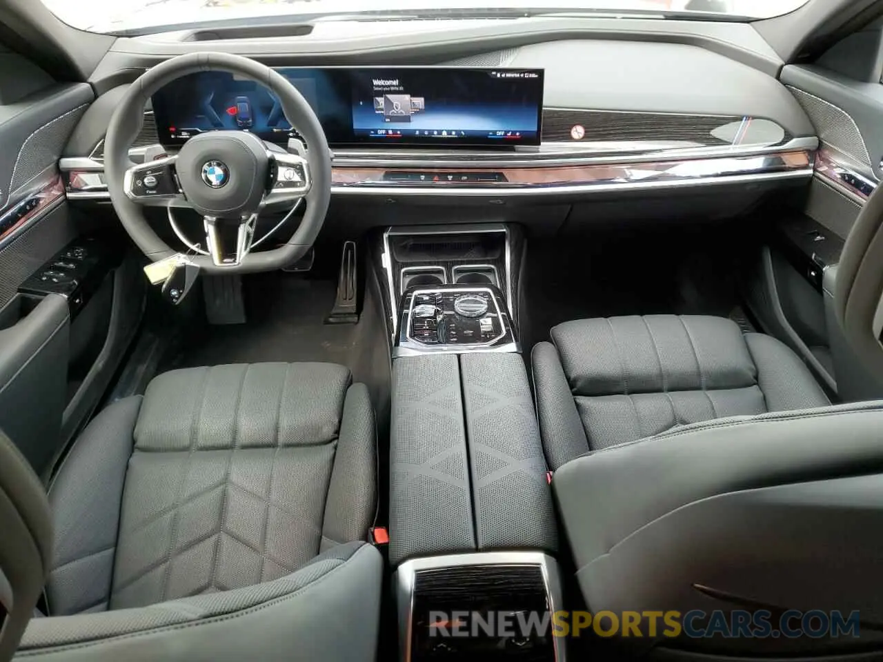 8 fotografías del automóvil dañado WBA33EH00SCU16683 BMW 7 SERIES 2025