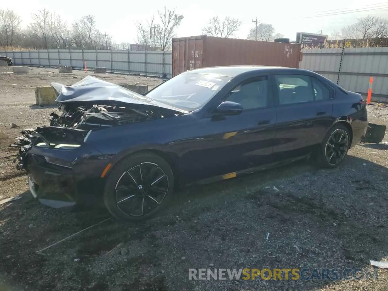 1 fotografías del automóvil dañado WBA33EH08SCU45591 BMW 7 SERIES 2025