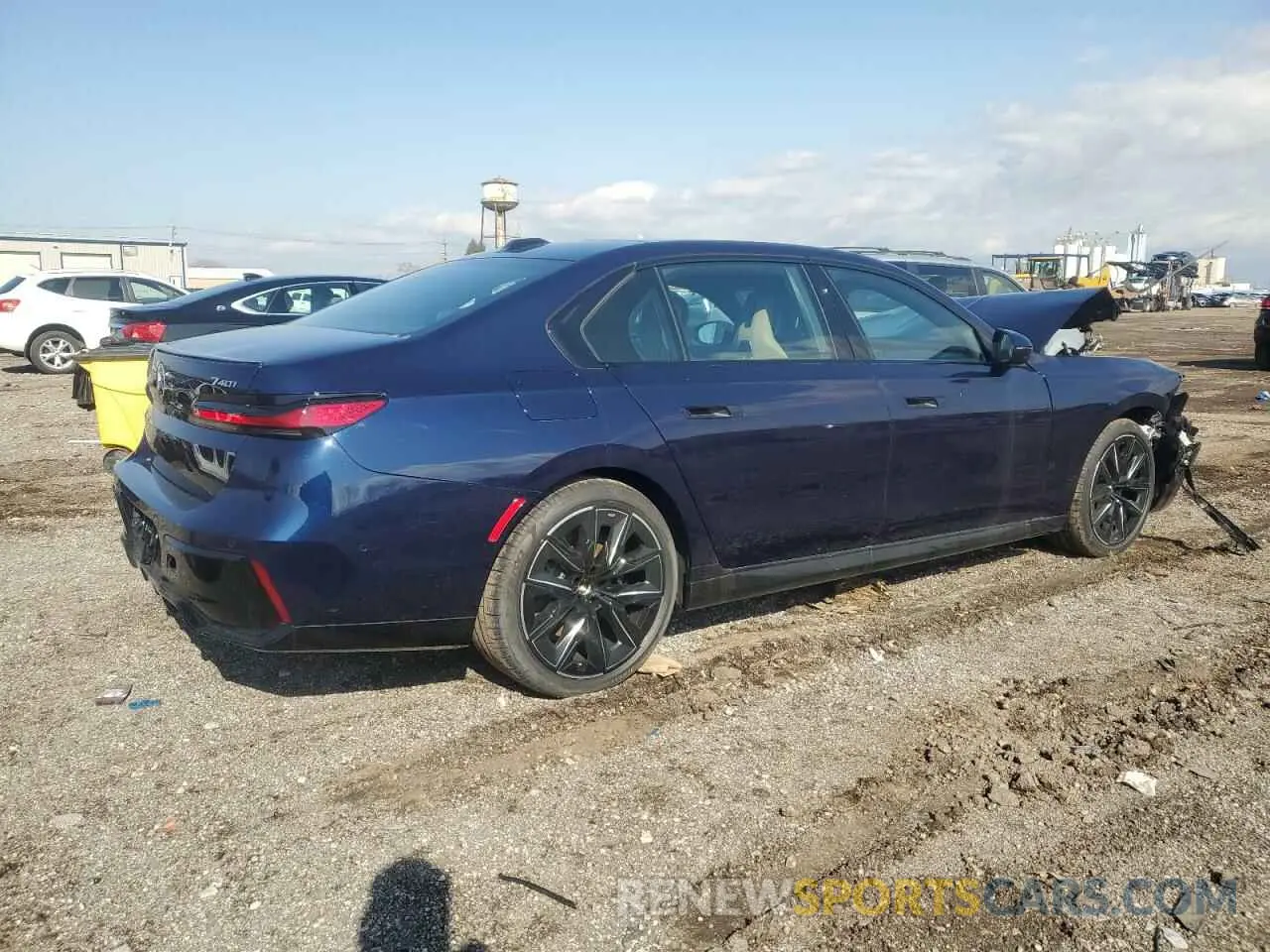 3 fotografías del automóvil dañado WBA33EH08SCU45591 BMW 7 SERIES 2025